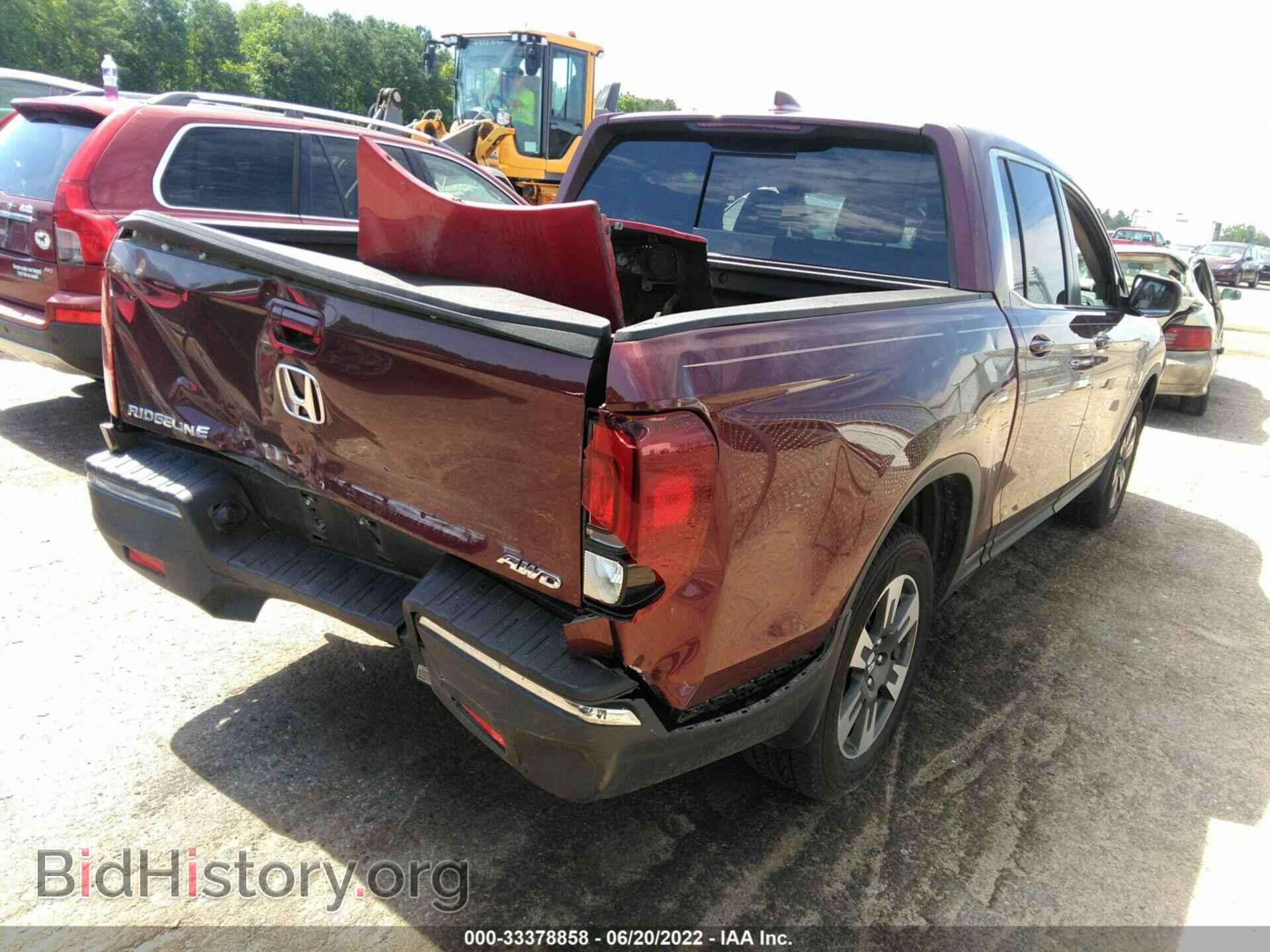 2019 HONDA RIDGELINE - VIN: 5FPYK3F52KB006962 - Фото 4