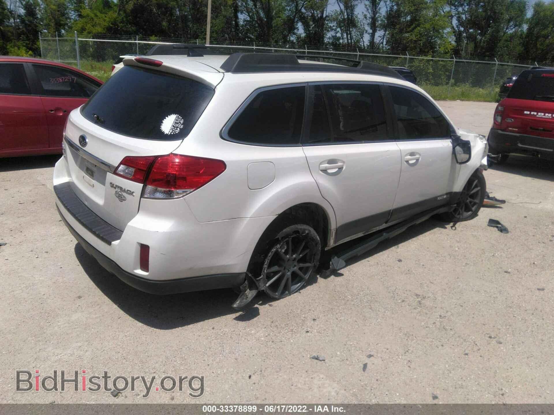 2011 SUBARU OUTBACK - VIN: 4S4BRCKC8B3366356 - Фото 4