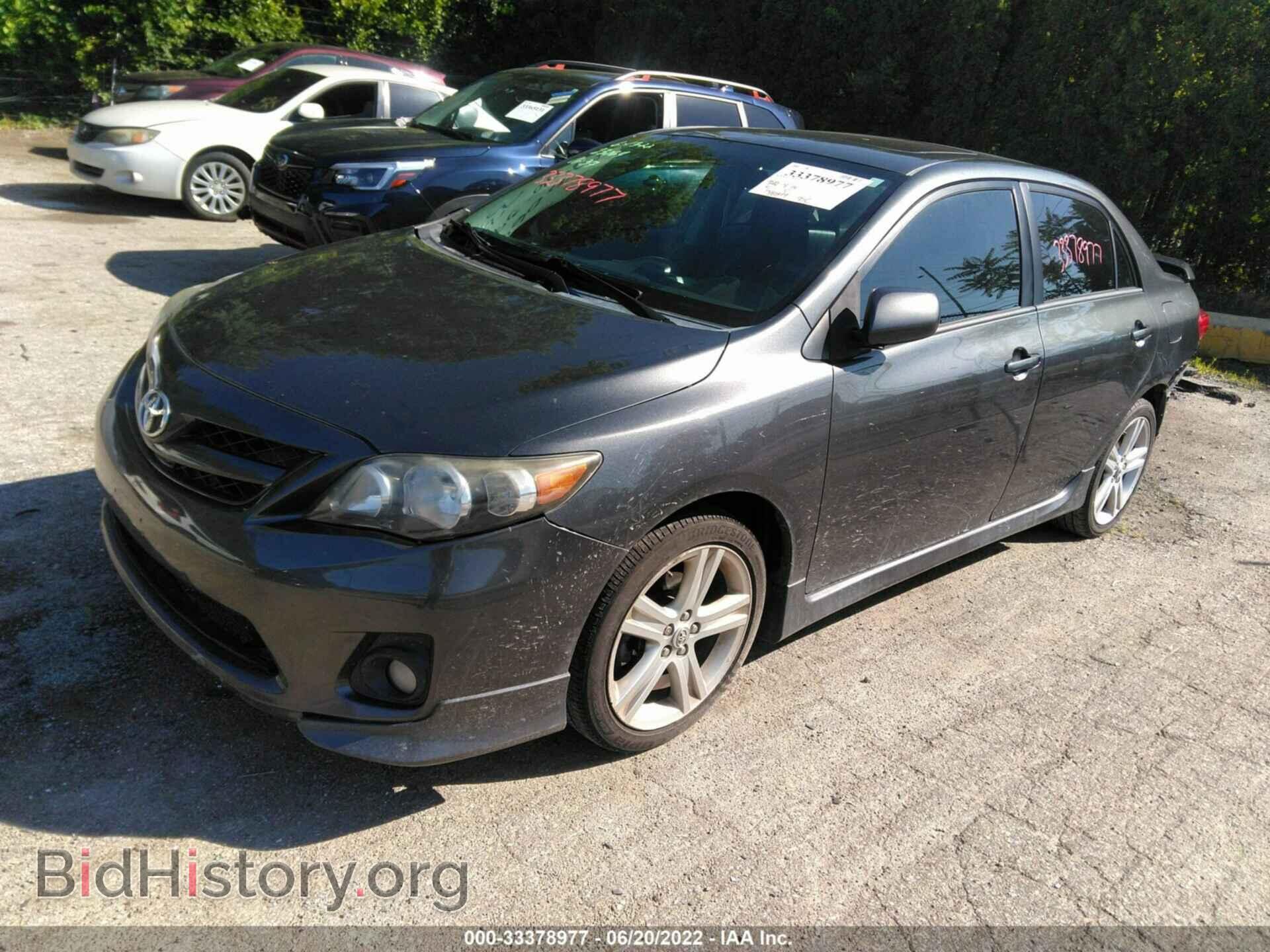 2013 TOYOTA COROLLA - VIN: 2T1BU4EE7DC117160 - Фото 2