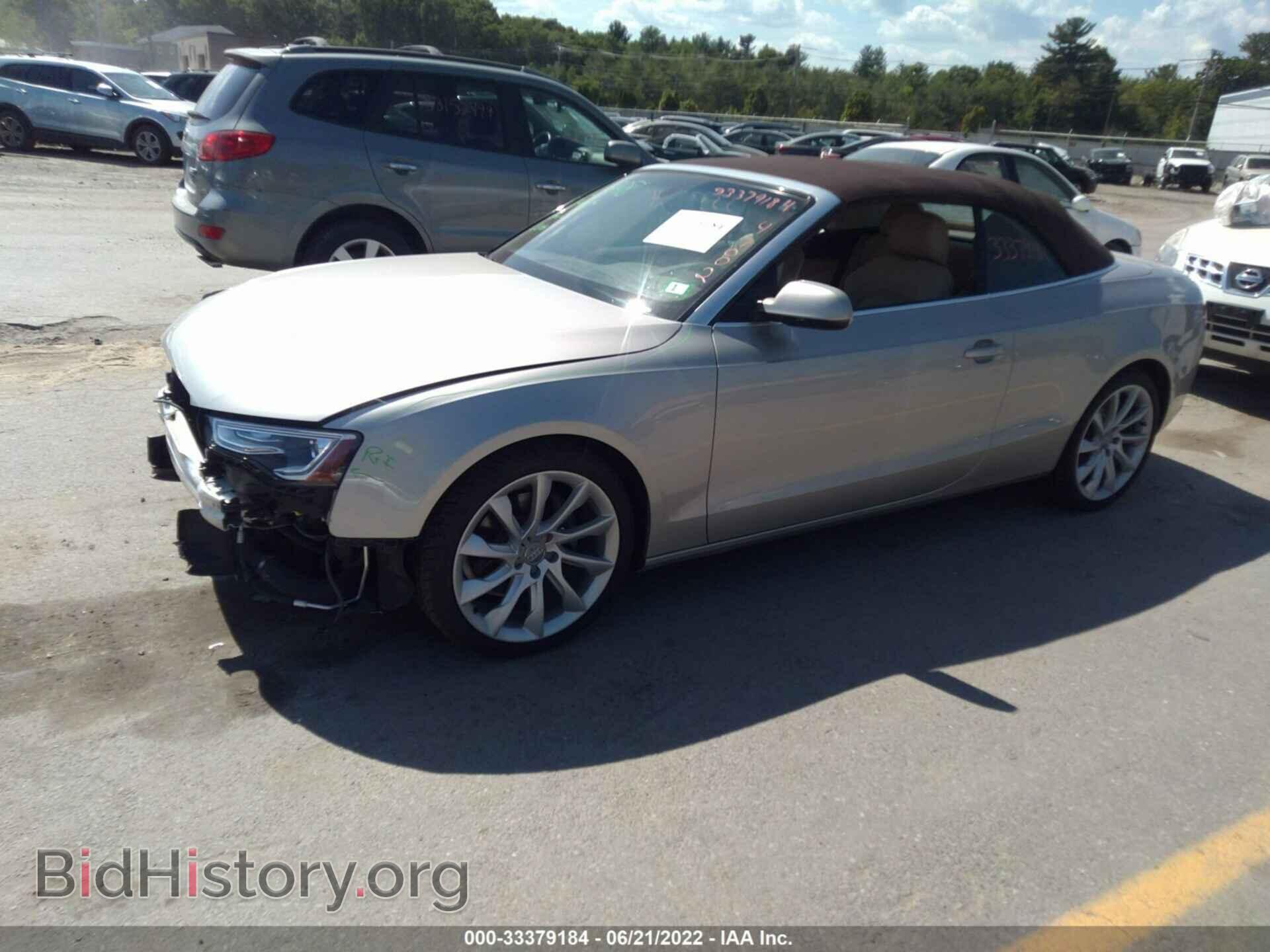 2014 AUDI A5 - VIN: WAULFAFH7EN006657 - Фото 2
