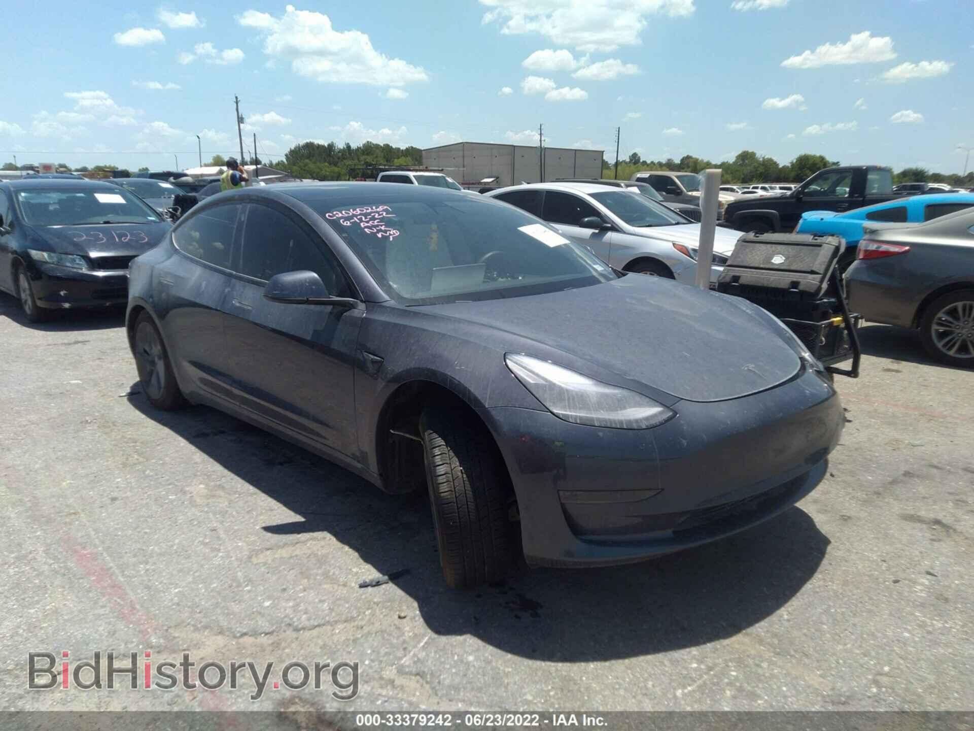Photo 5YJ3E1EA3MF084540 - TESLA MODEL 3 2021