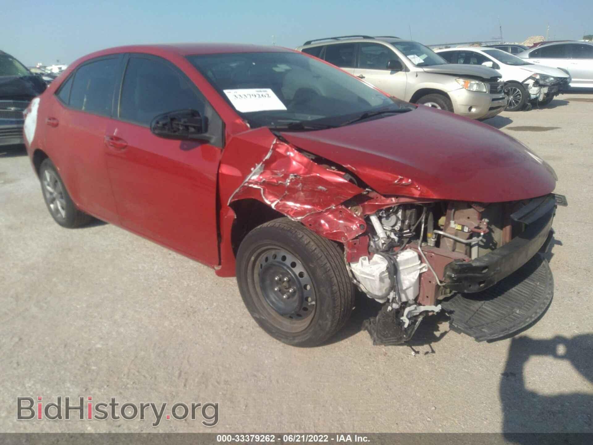 Photo 5YFBURHE9EP107207 - TOYOTA COROLLA 2014