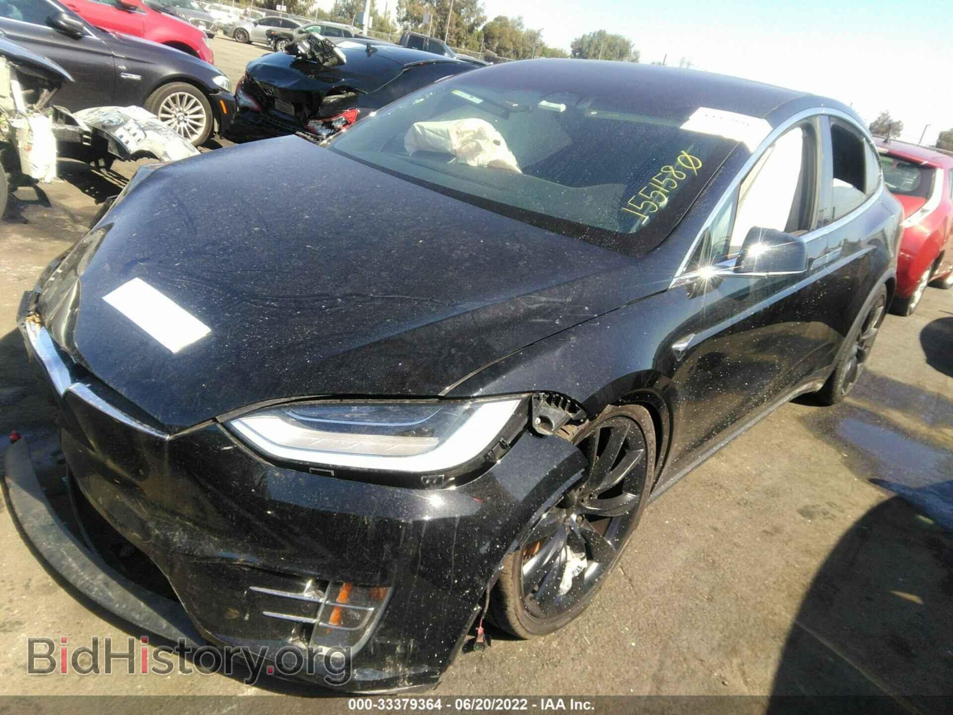 2020 TESLA MODEL X - VIN: 5YJXCDE25LF260844 - Фото 2
