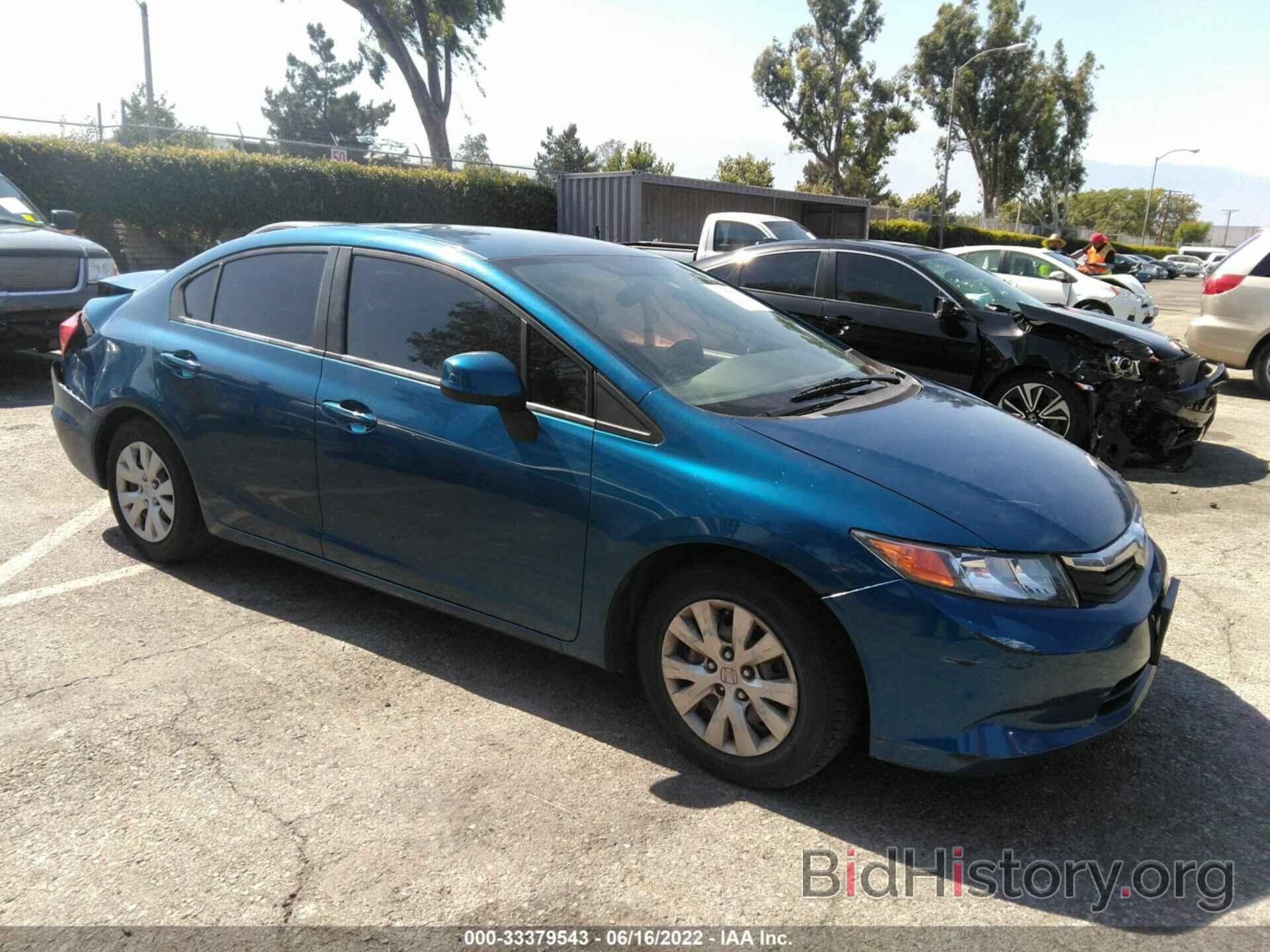 Photo 19XFB2F5XCE369186 - HONDA CIVIC SDN 2012