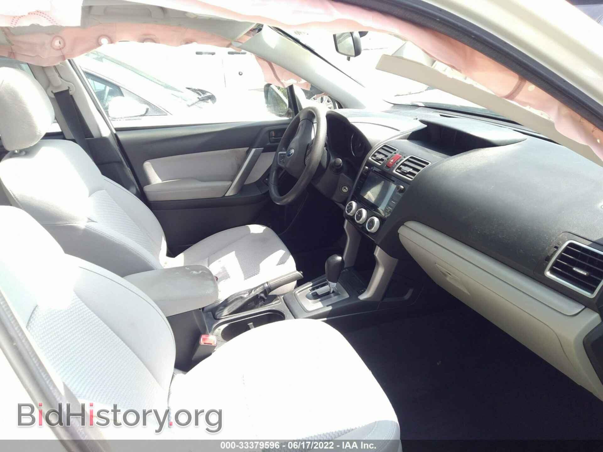 2016 SUBARU FORESTER - VIN: JF2SJAFC9GH481120 - Фото 5
