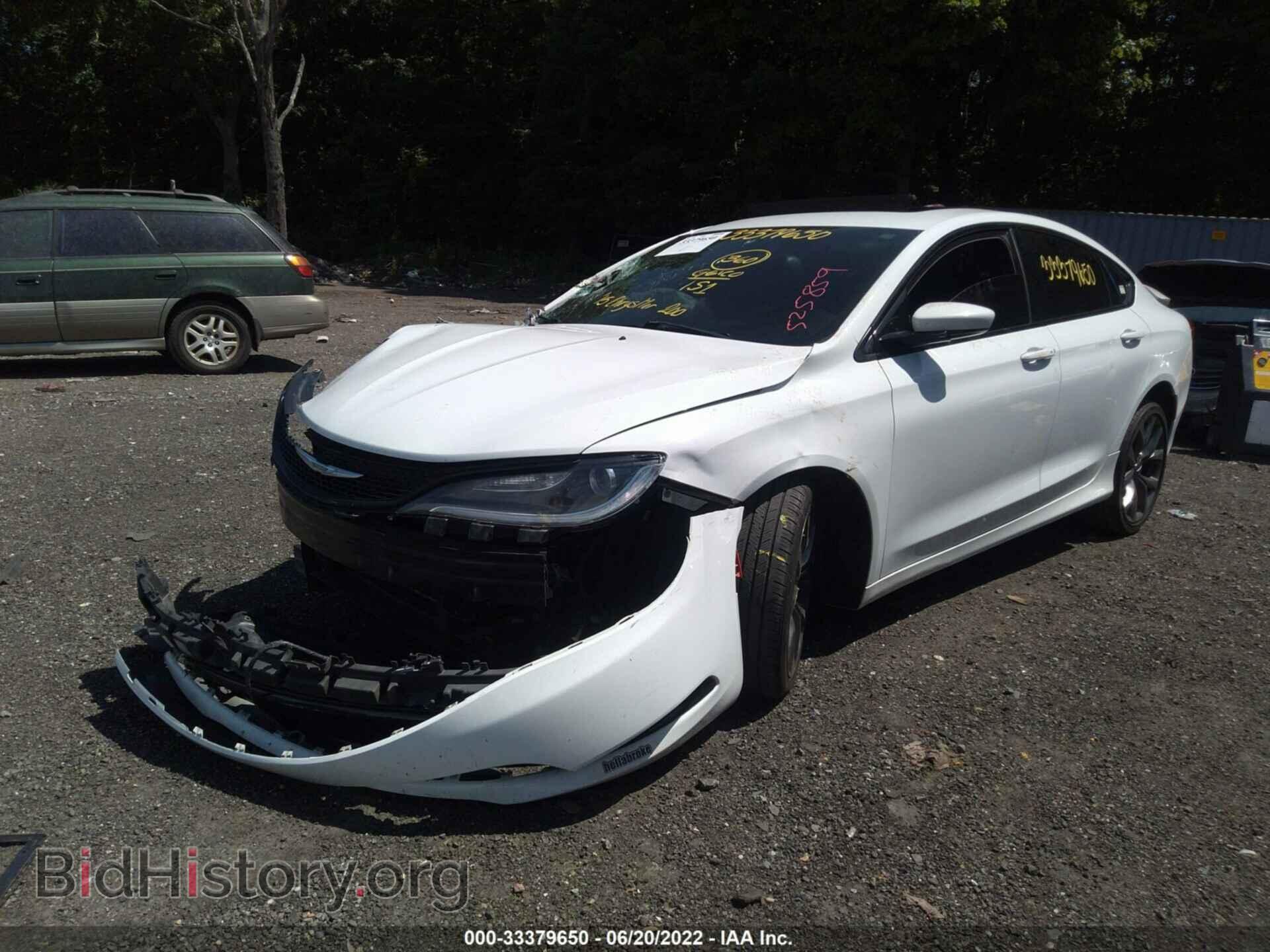2015 CHRYSLER 200 - VIN: 1C3CCCBB8FN525859 - Фото 2