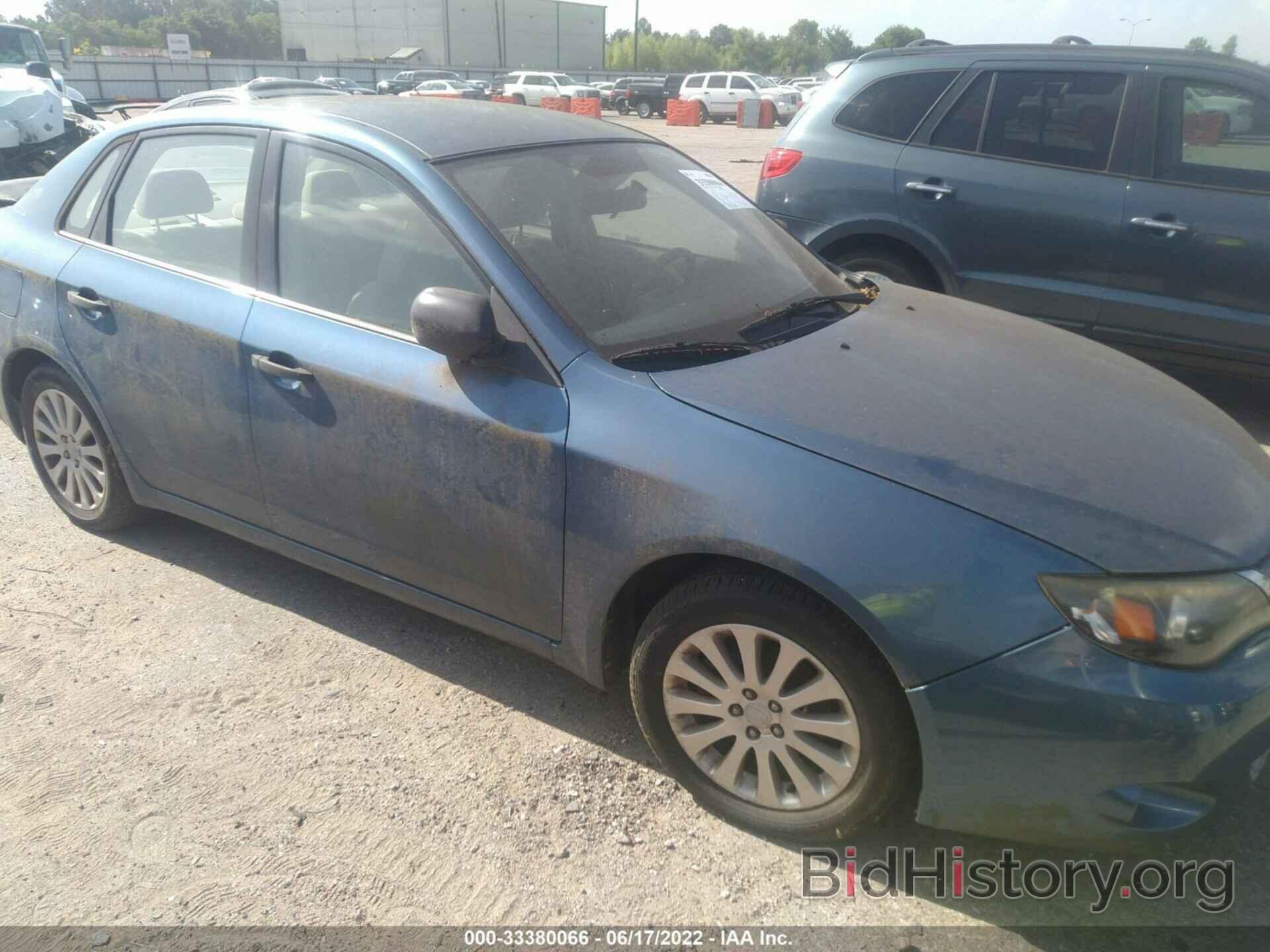 Photo JF1GE61608H516075 - SUBARU IMPREZA SEDAN 2008