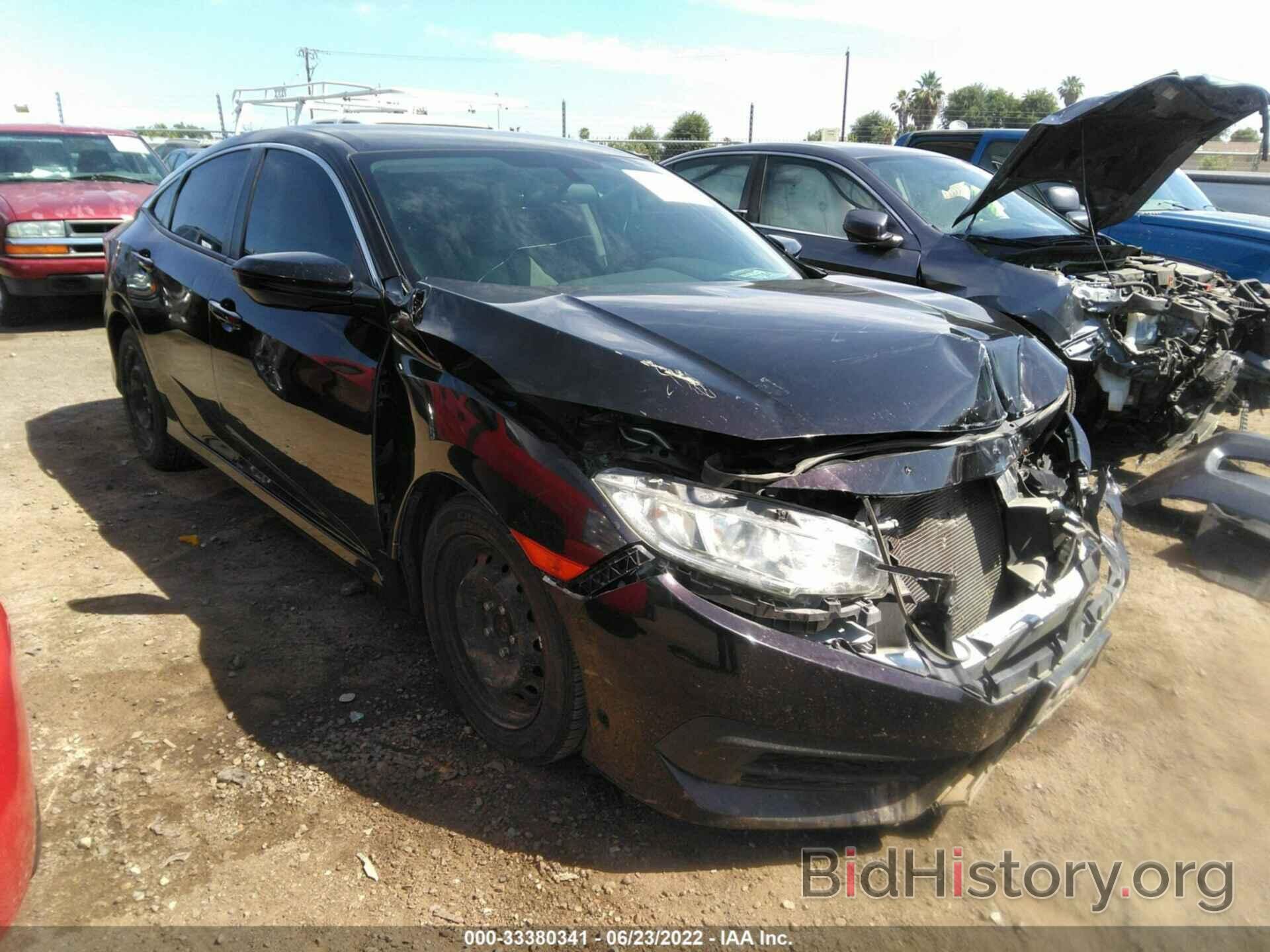 Photo 19XFC2F55GE216282 - HONDA CIVIC SEDAN 2016