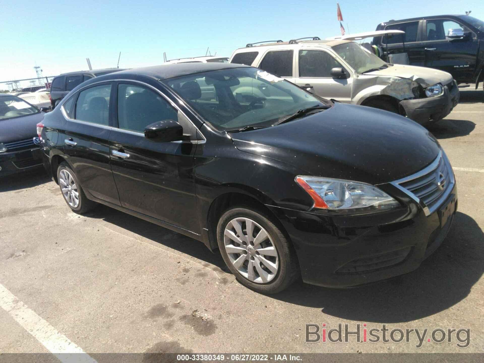 Photo 3N1AB7AP4EL670960 - NISSAN SENTRA 2014