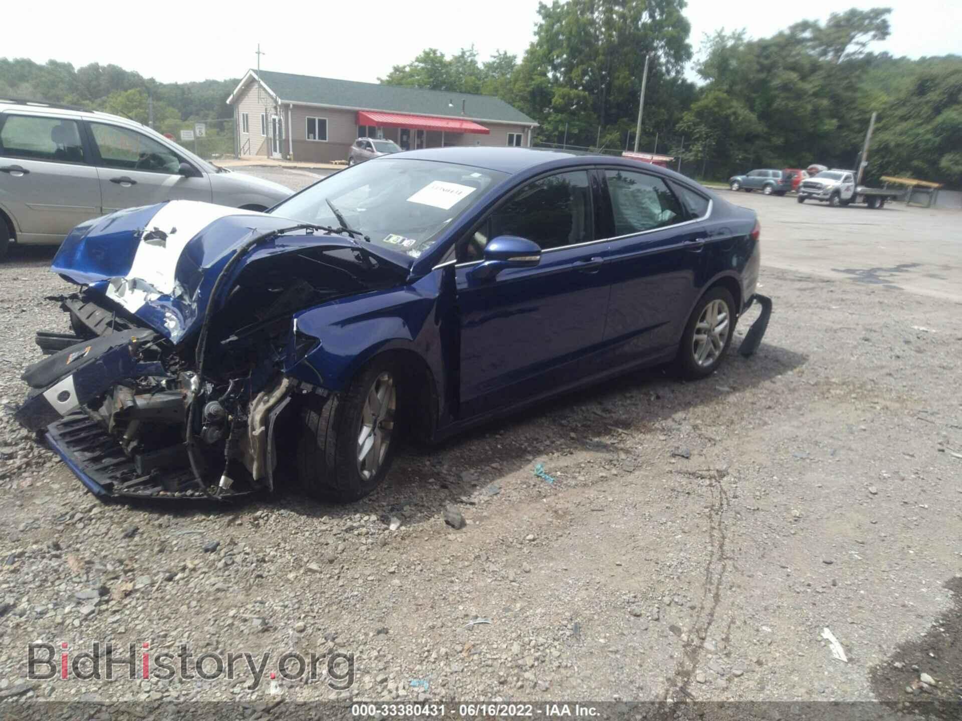 2013 FORD FUSION - VIN: 3FA6P0H76DR104639 - Фото 2