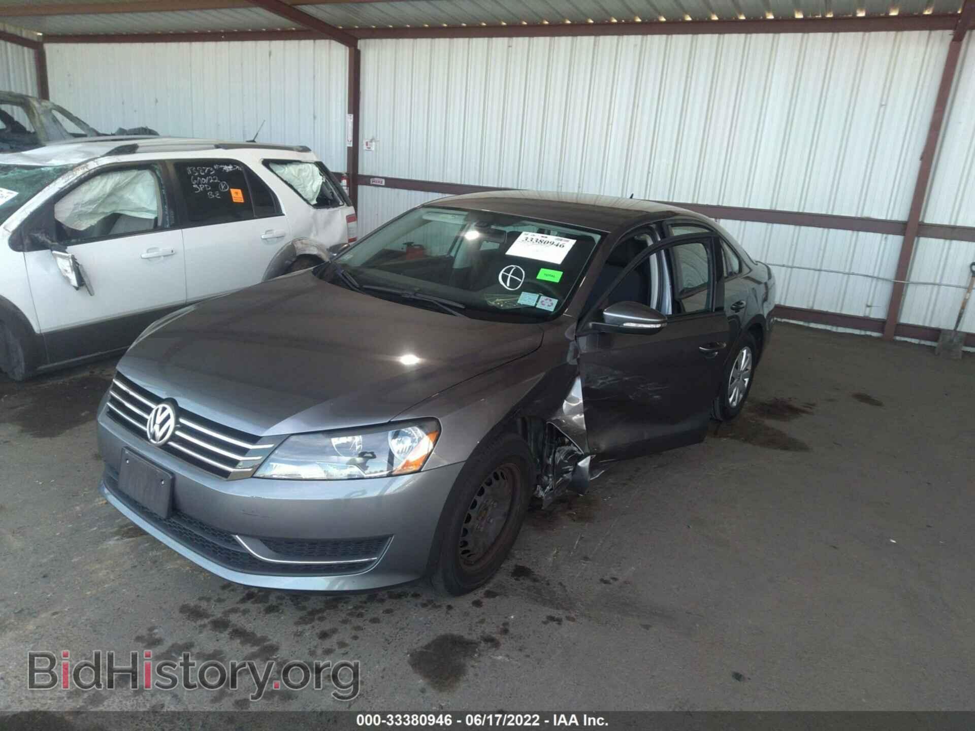 2012 VOLKSWAGEN PASSAT - VIN: 1VWAP7A37CC059242 - Фото 2