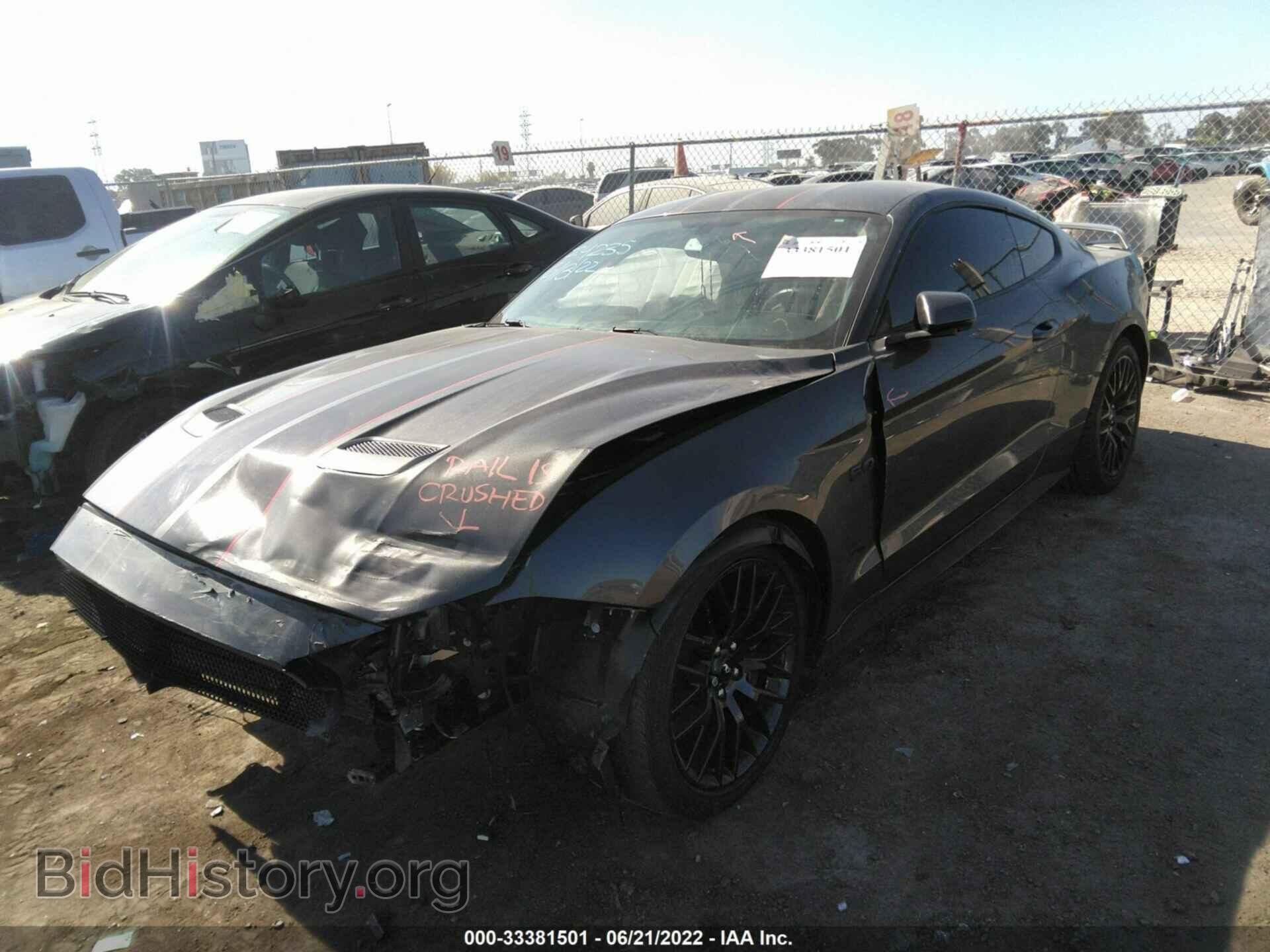 2019 FORD MUSTANG - VIN: 1FA6P8CF0K5118937 - Фото 2