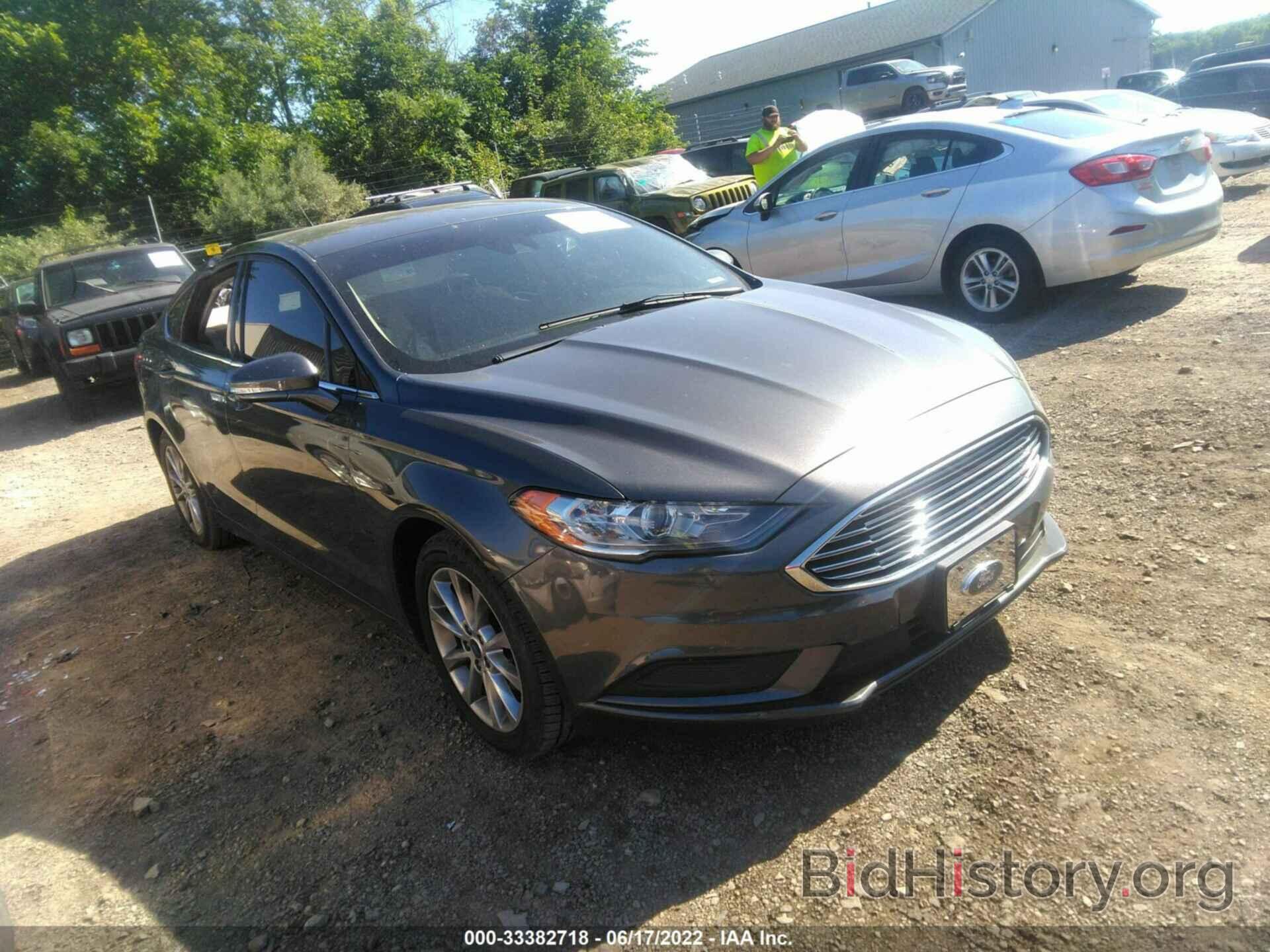 Photo 3FA6P0H76HR389350 - FORD FUSION 2017