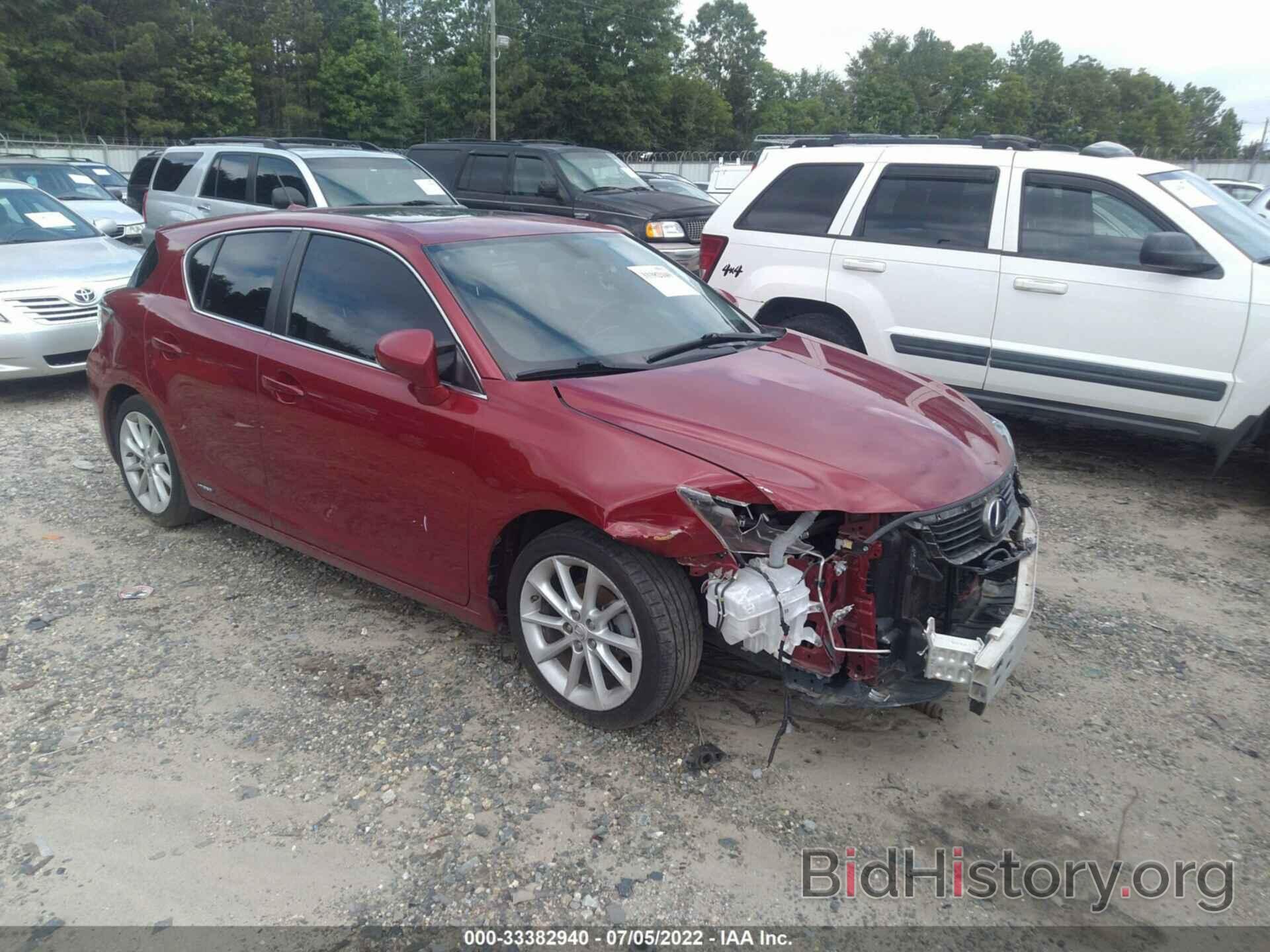 Photo JTHKD5BH7D2152167 - LEXUS CT 200H 2013