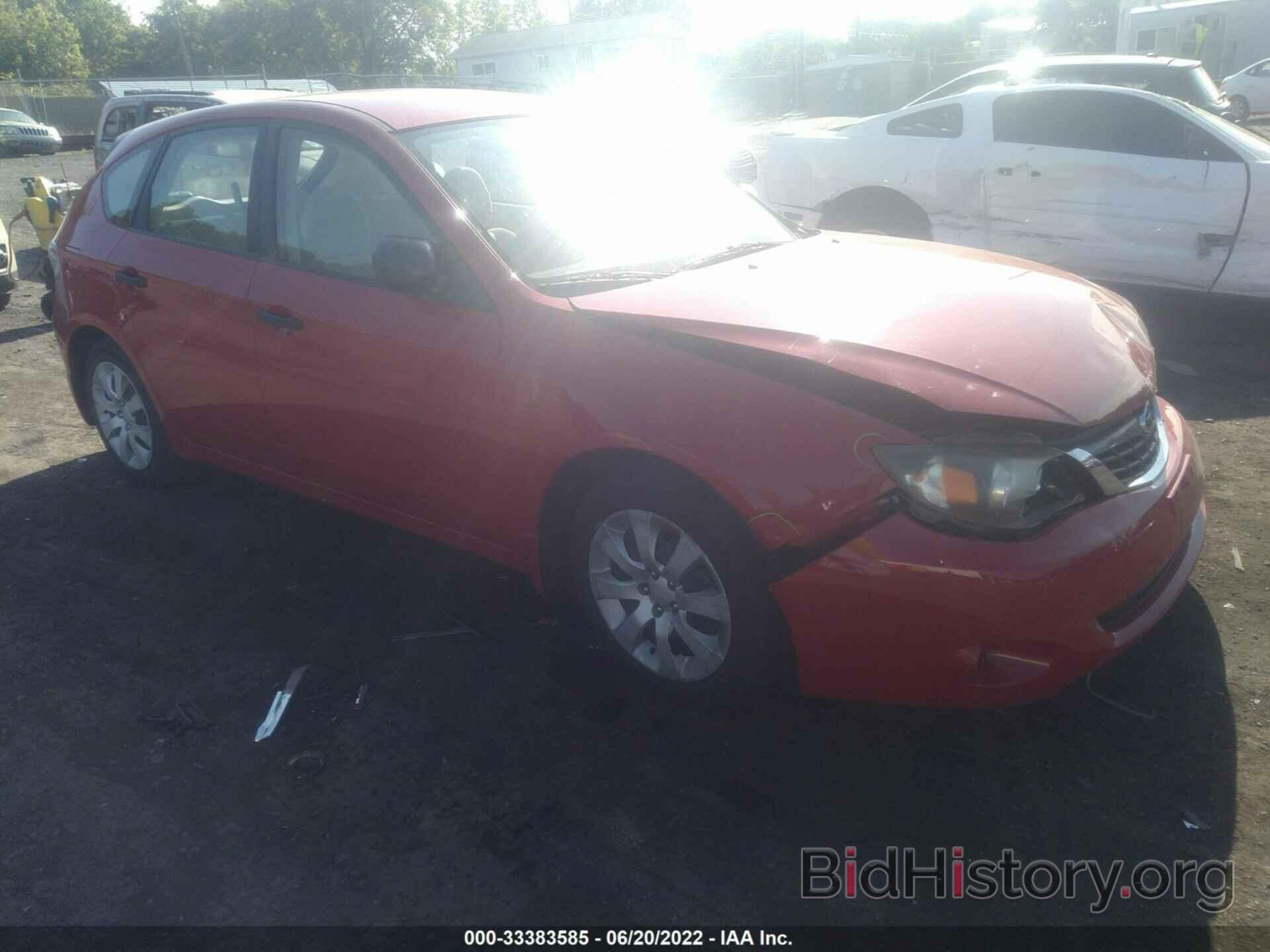 Photo JF1GH61638H820492 - SUBARU IMPREZA WAGON 2008