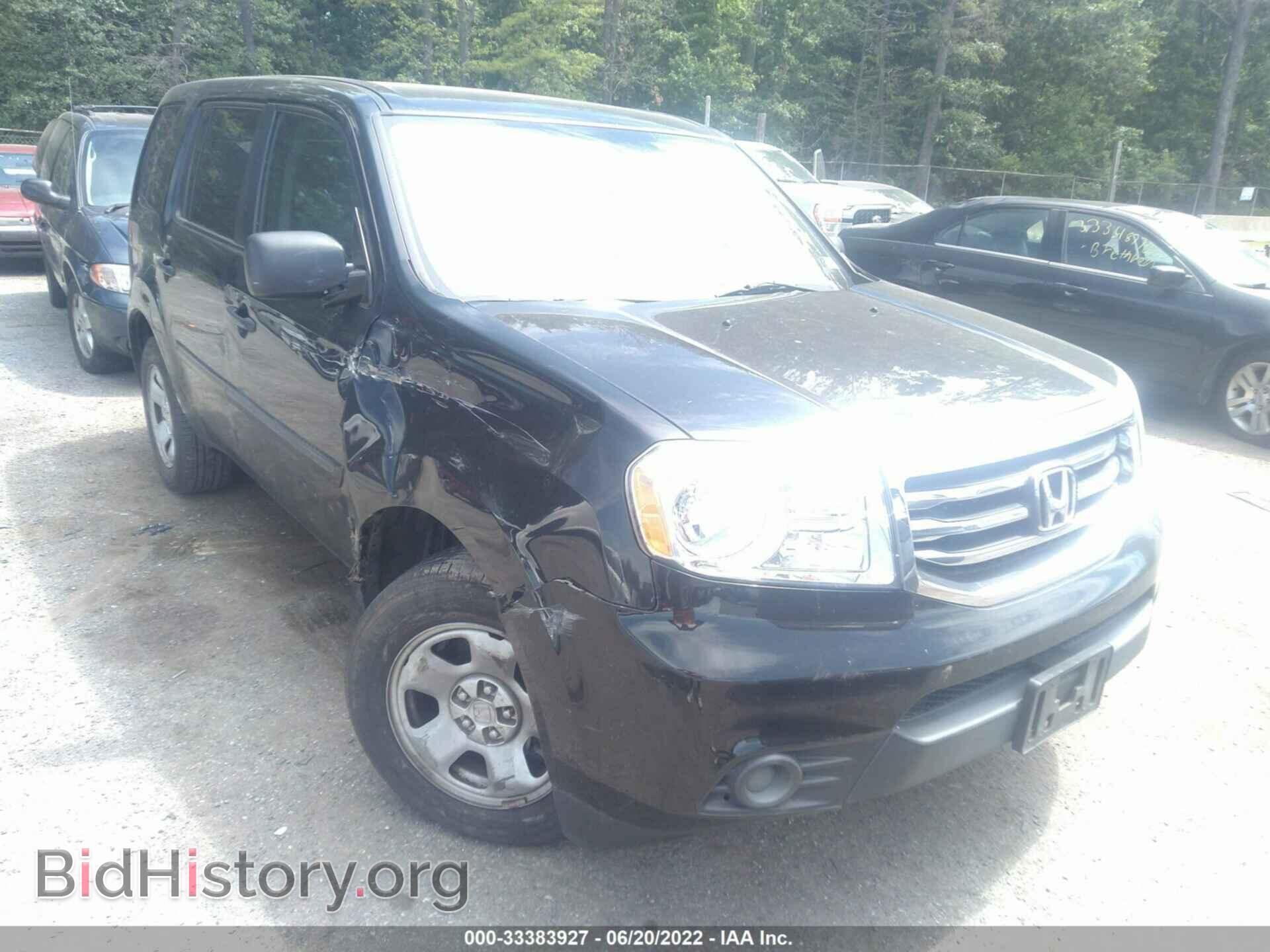 Фотография 5FNYF3H27FB013394 - HONDA PILOT 2015