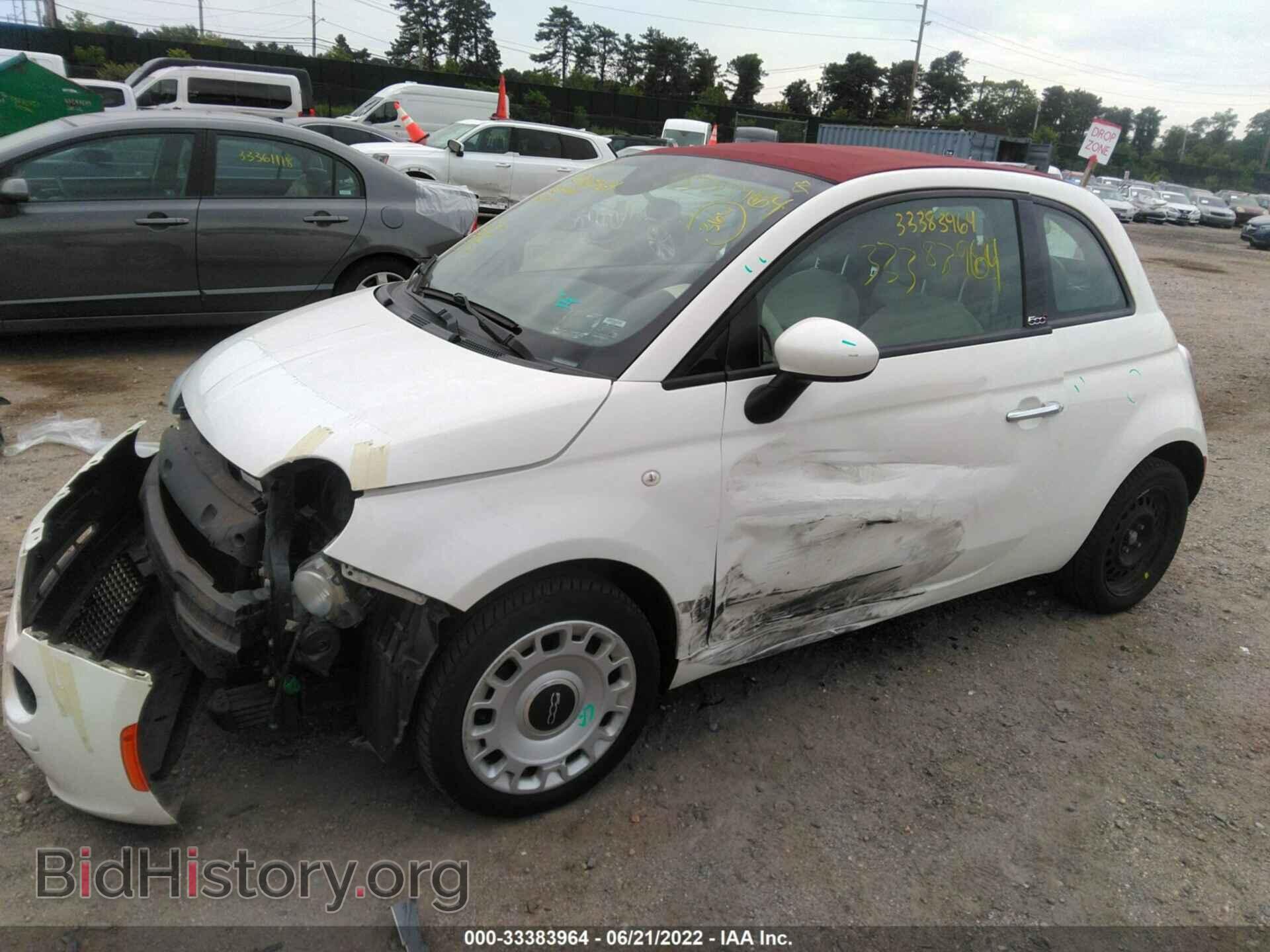 2014 FIAT 500C - VIN: 3C3CFFDR1ET267704 - Фото 2