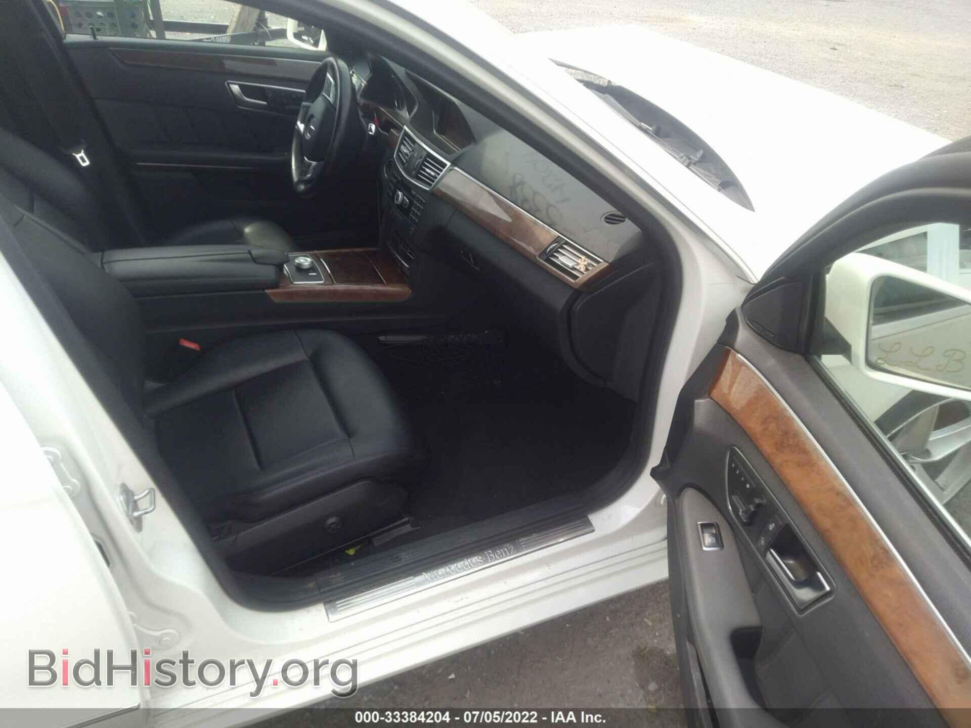 2012 MERCEDES-BENZ E-CLASS - VIN: WDDHF5KB0CA531376 - Фото 5