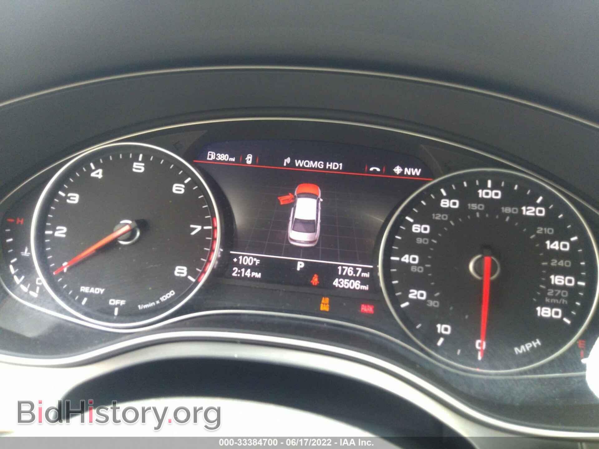2016 AUDI A6 - VIN: WAUGFAFC2GN020278 - Фото 7