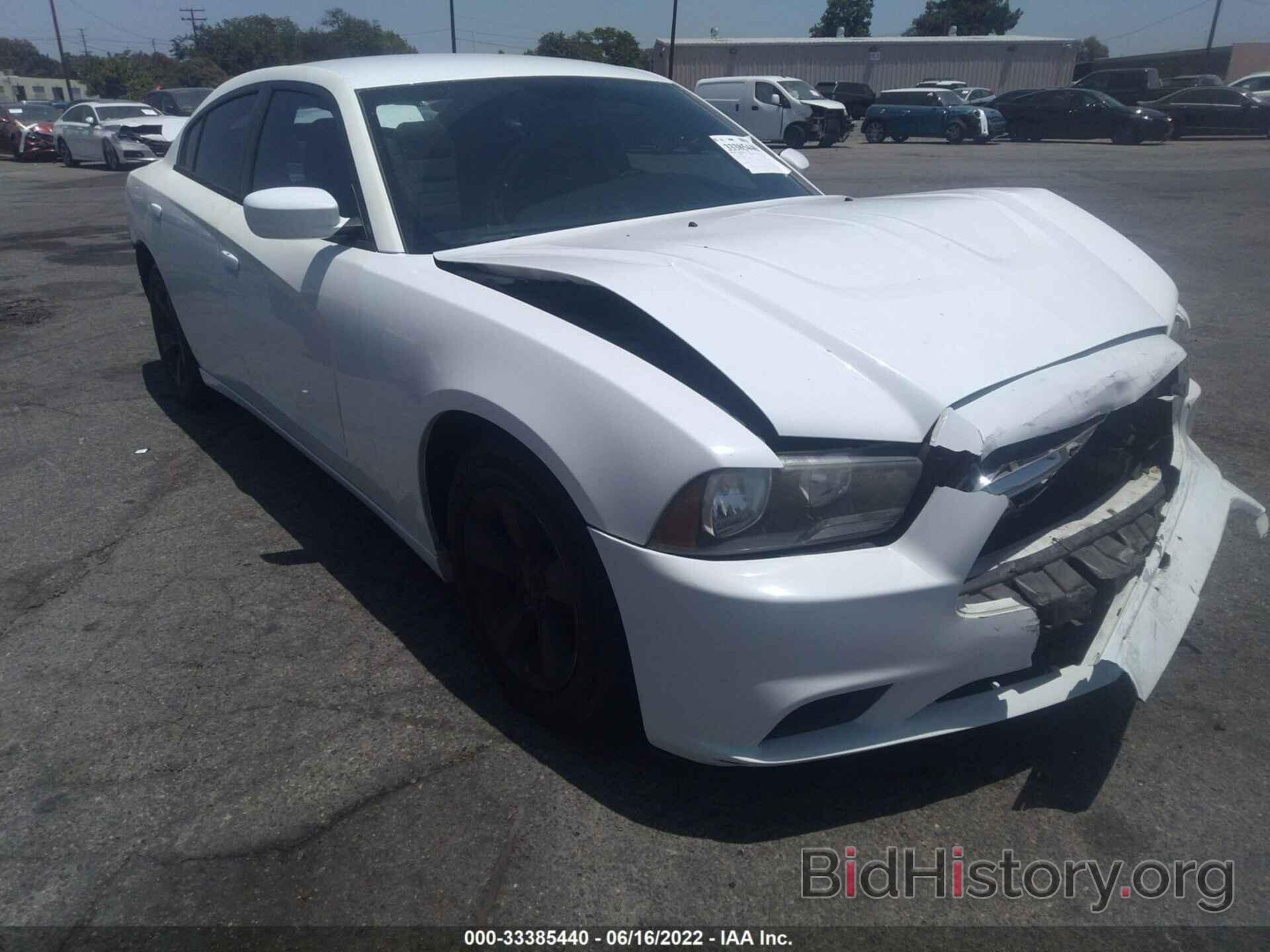 Photo 2C3CDXBG8DH689442 - DODGE CHARGER 2013