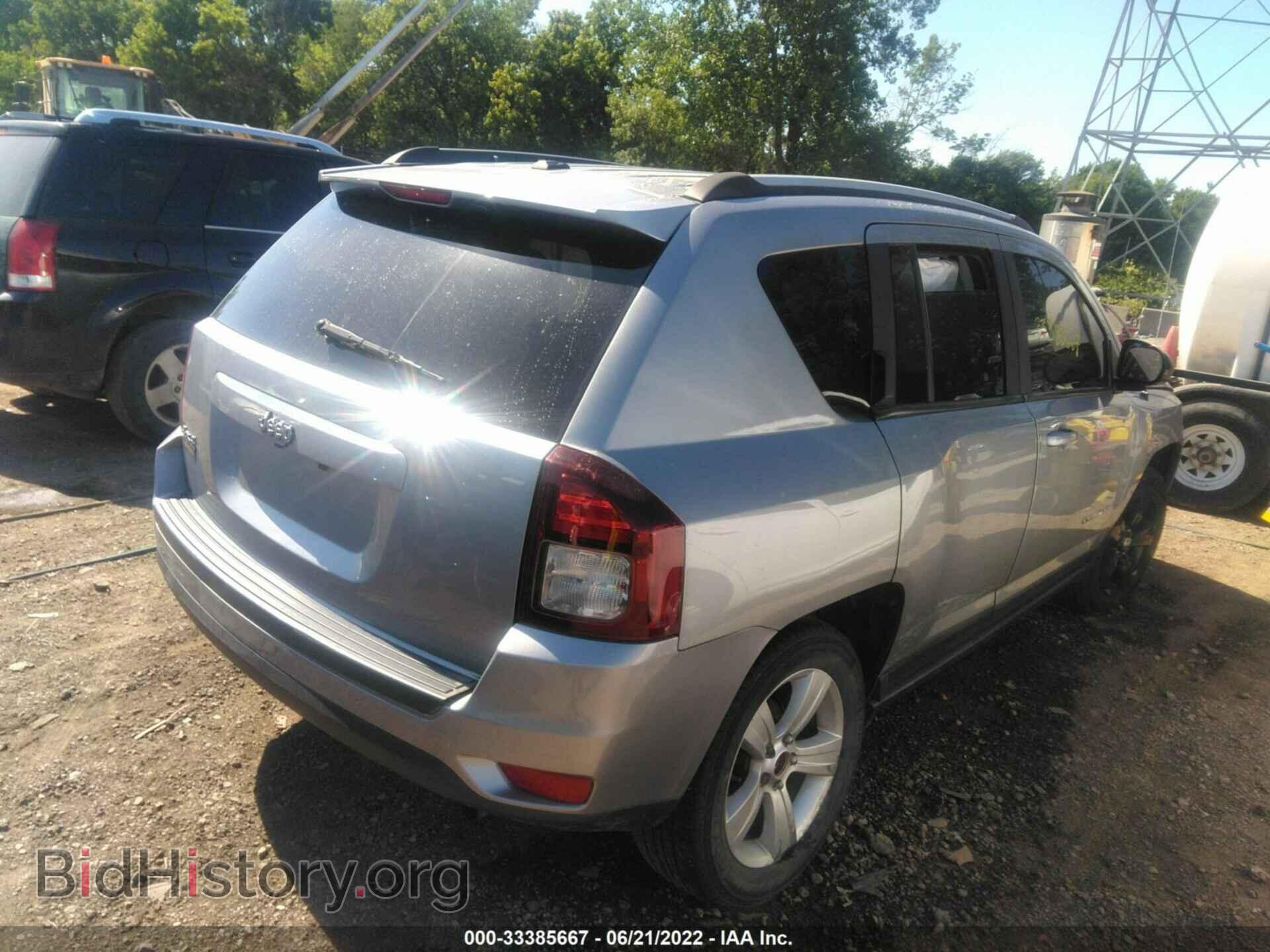 2016 JEEP COMPASS - VIN: 1C4NJDBB9GD741971 - Фото 4
