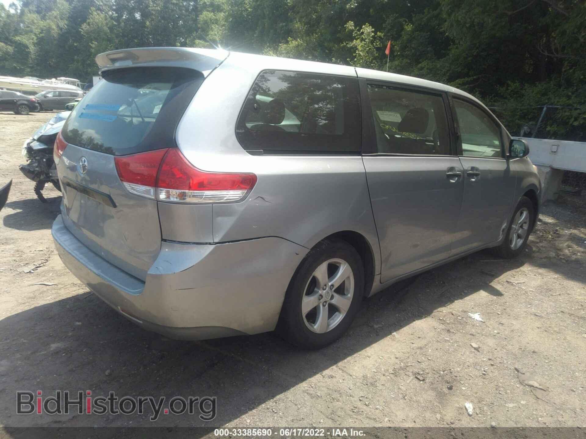 2012 TOYOTA SIENNA - VIN: 5TDZK3DC4CS217740 - Фото 4