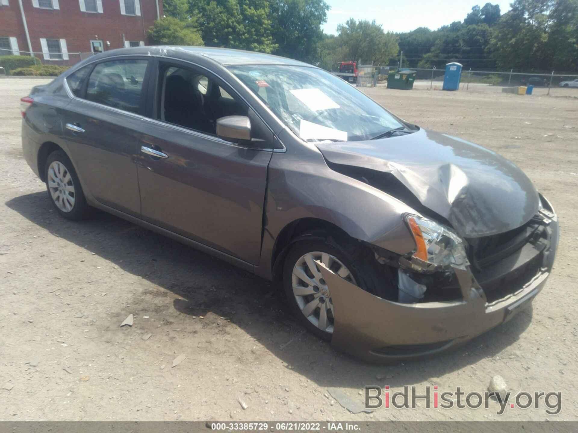 Photo 3N1AB7APXFL633719 - NISSAN SENTRA 2015