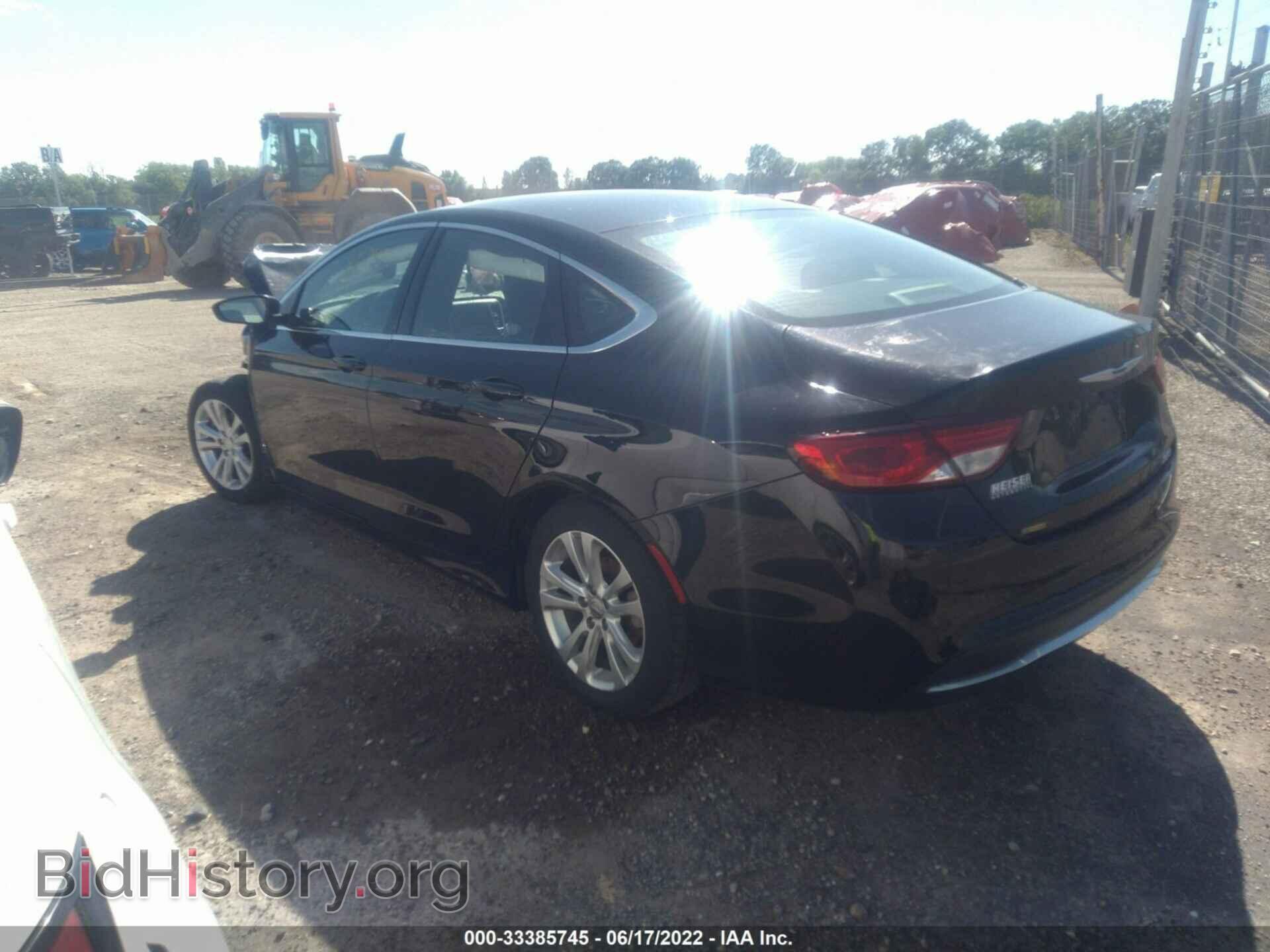 2015 CHRYSLER 200 - VIN: 1C3CCCABXFN571694 - Фото 3