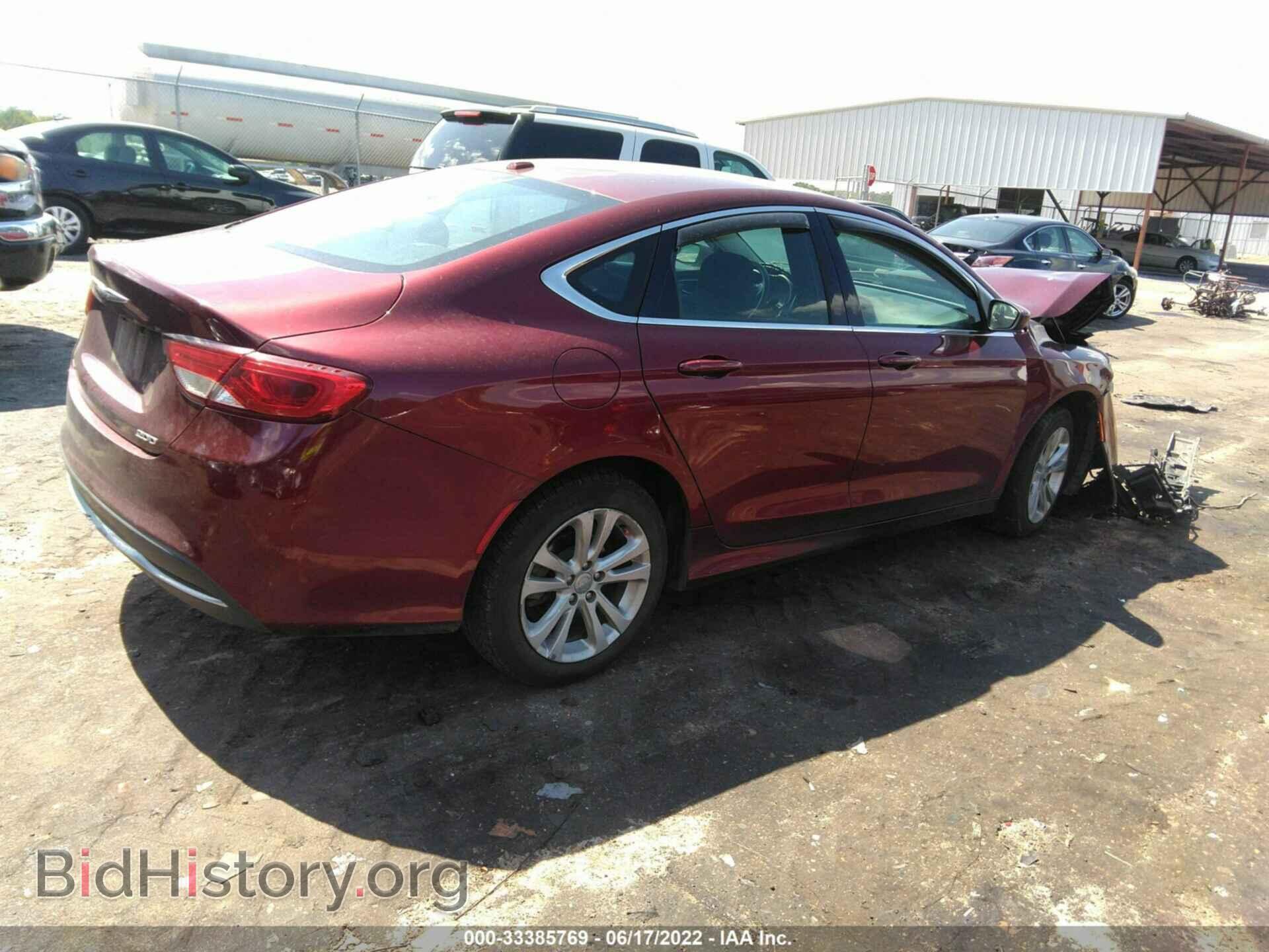 2015 CHRYSLER 200 - VIN: 1C3CCCAB2FN607815 - Фото 4