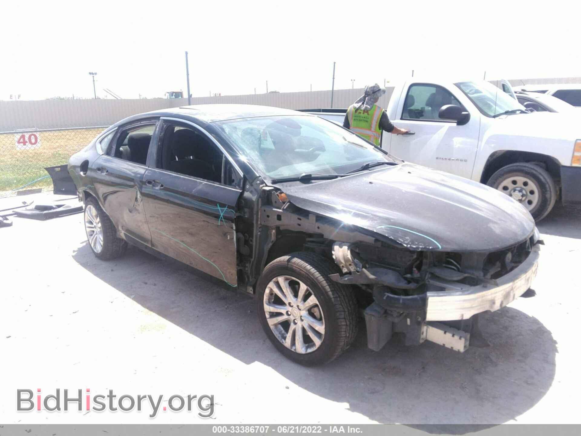 Фотография 1C3CCCAB5FN536643 - CHRYSLER 200 2015