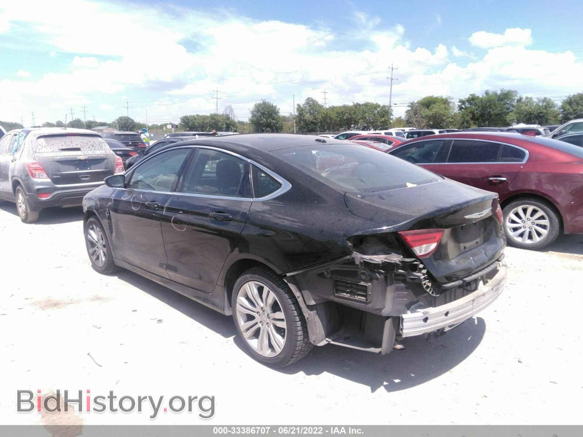 2015 CHRYSLER 200 - VIN: 1C3CCCAB5FN536643 - Фото 3
