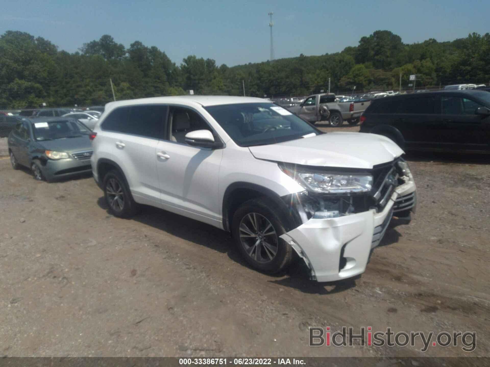 Photo 5TDZZRFHXHS216669 - TOYOTA HIGHLANDER 2017