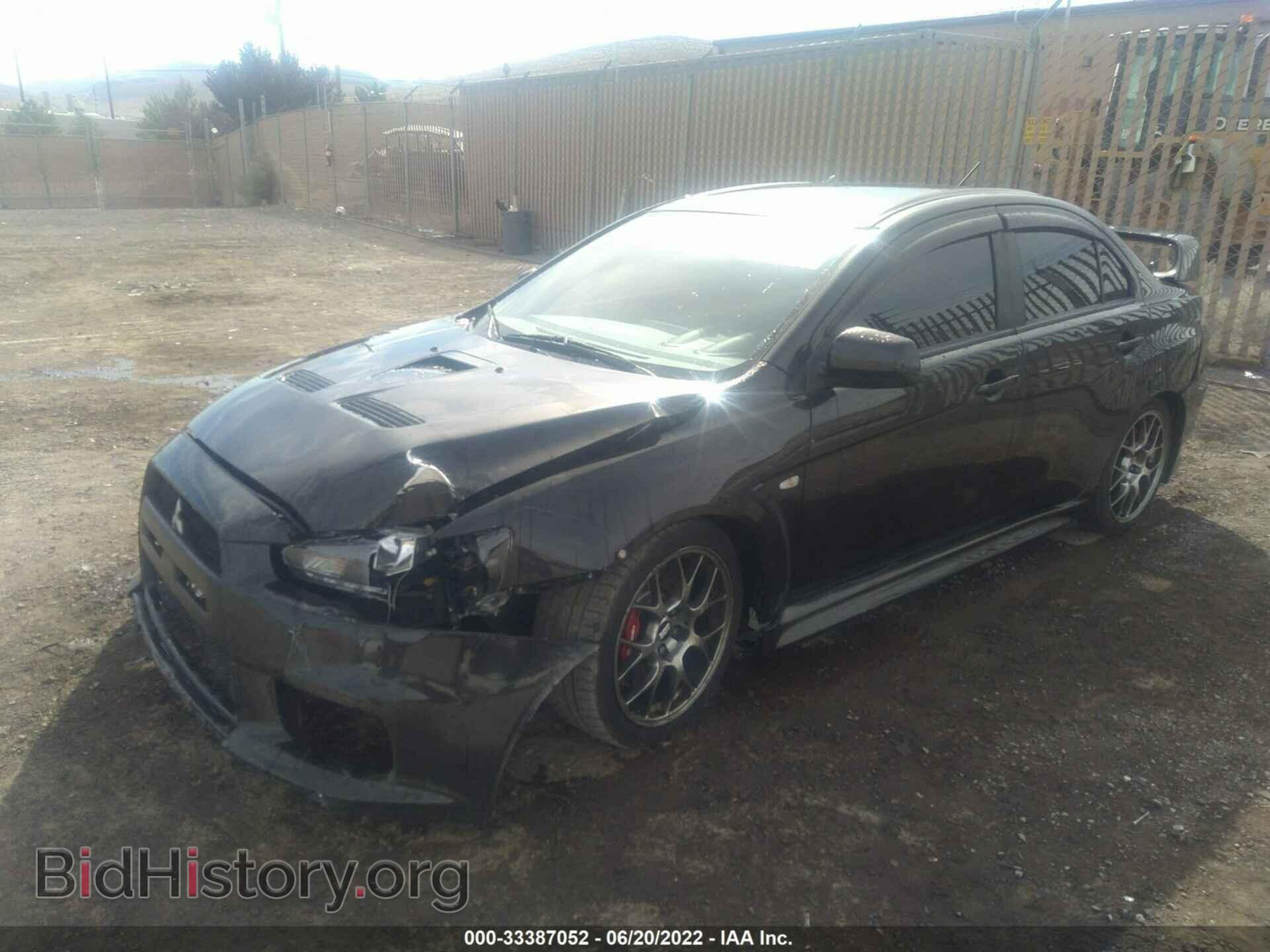 2013 MITSUBISHI LANCER EVOLUTION - VIN: JA32W8FV9DU024268 - Фото 2