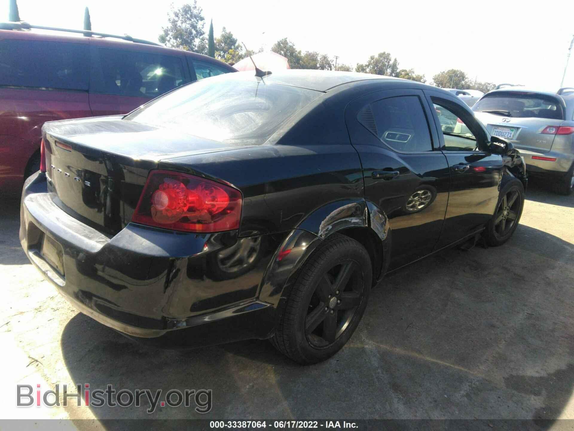 2011 DODGE AVENGER - VIN: 1B3BD1FB0BN593359 - Фото 4
