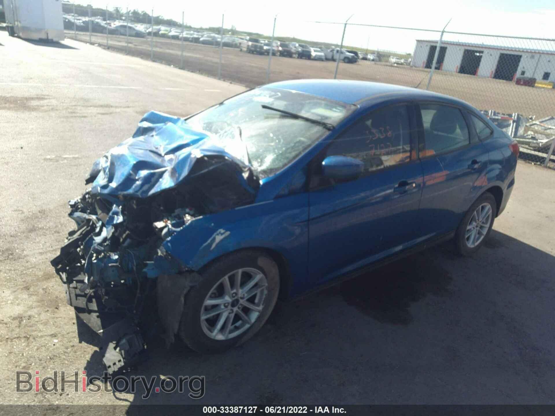 2018 FORD FOCUS - VIN: 1FADP3F24JL277537 - Фото 2