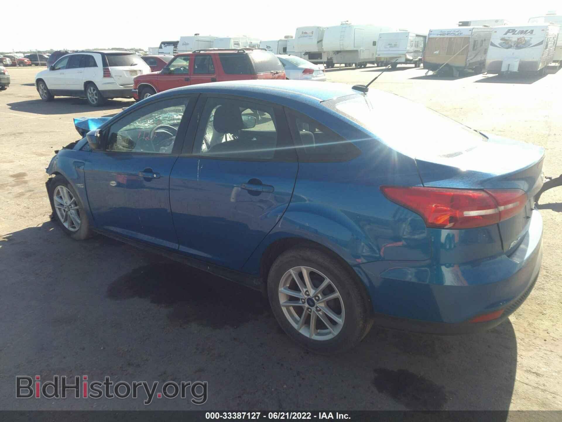 2018 FORD FOCUS - VIN: 1FADP3F24JL277537 - Фото 3