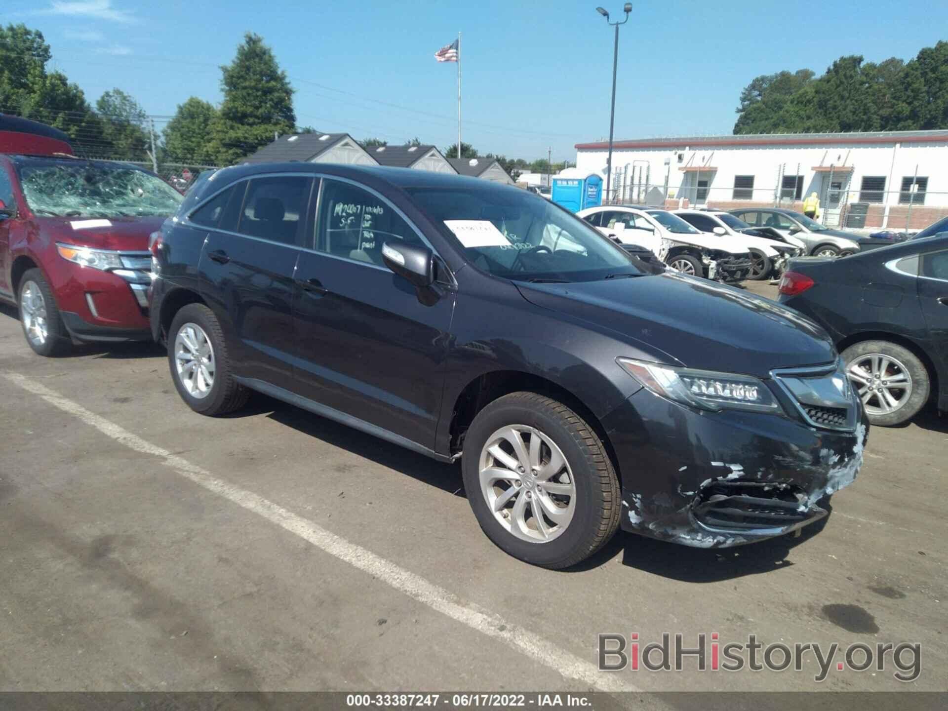 Фотография 5J8TB4H57GL018083 - ACURA RDX 2016