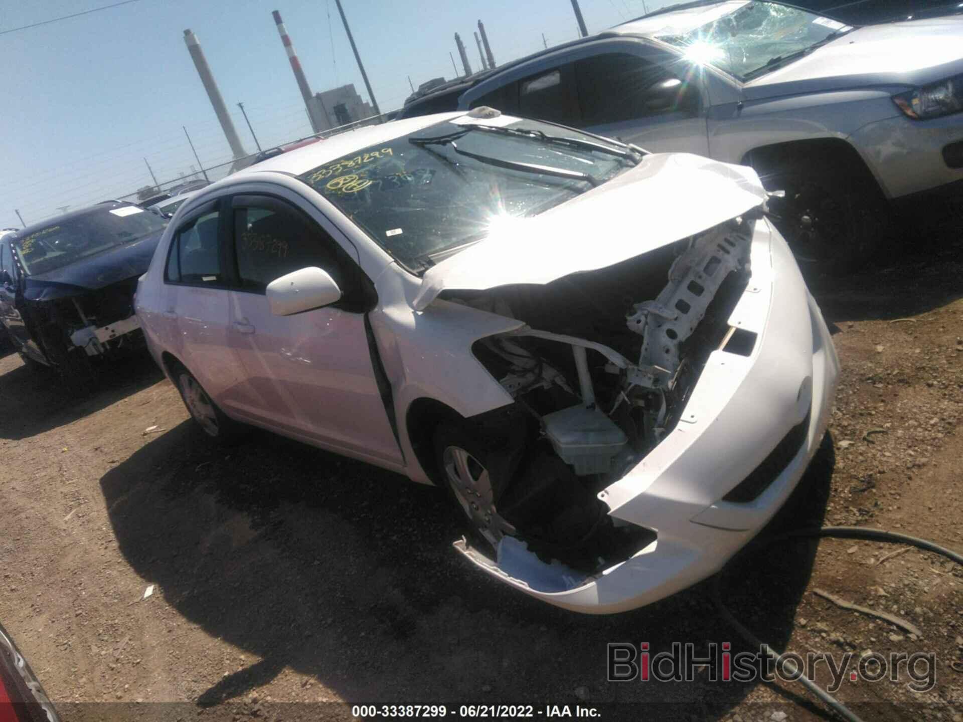 Photo JTDBT4K35C1417398 - TOYOTA YARIS 2012