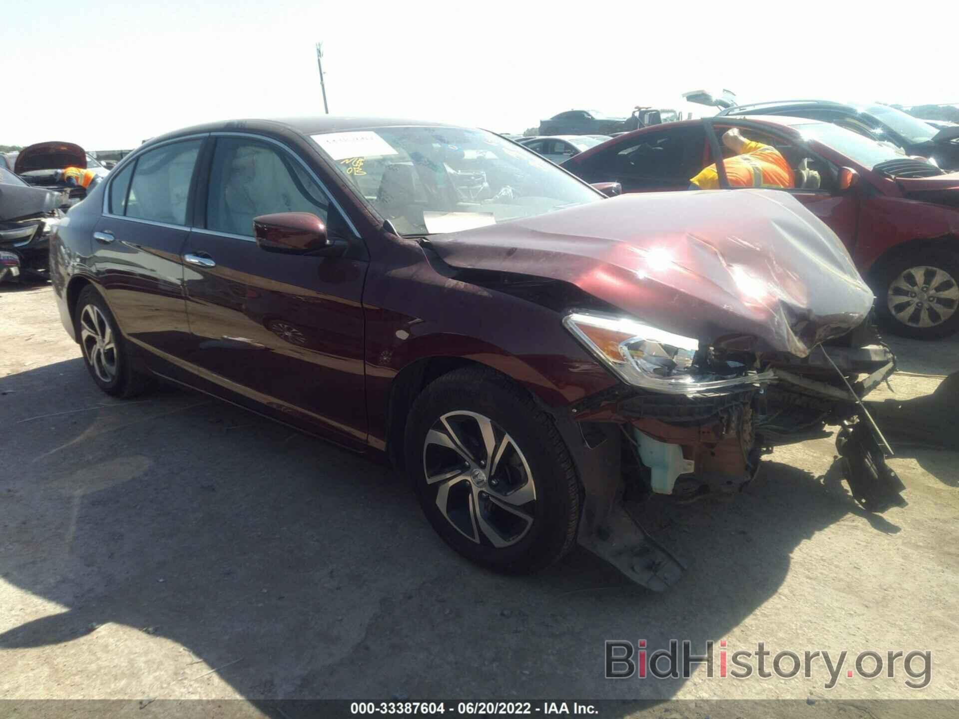 Photo 1HGCR2F3XGA203189 - HONDA ACCORD SEDAN 2016