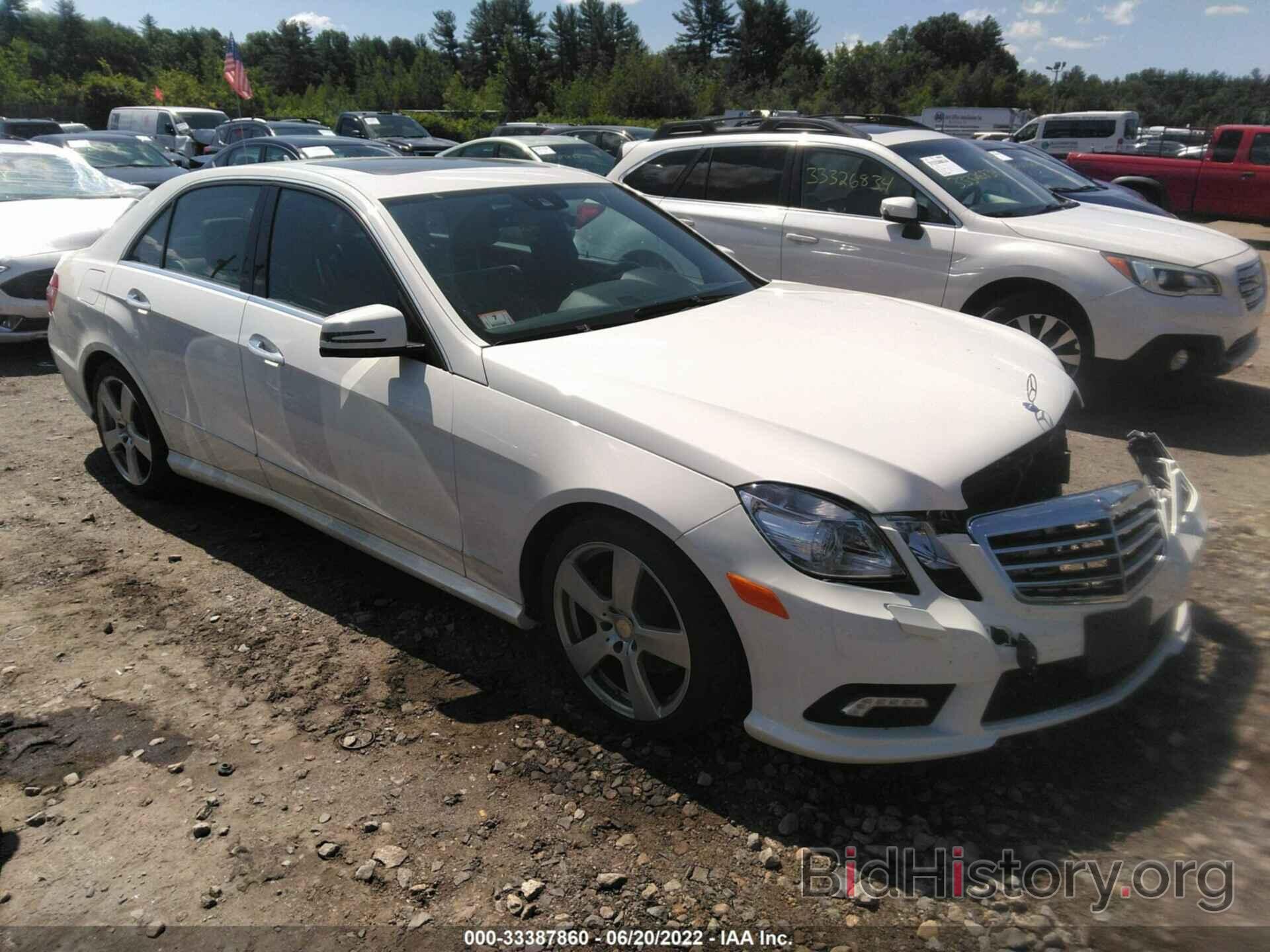 Photo WDDHF8HB5AA098739 - MERCEDES-BENZ E-CLASS 2010