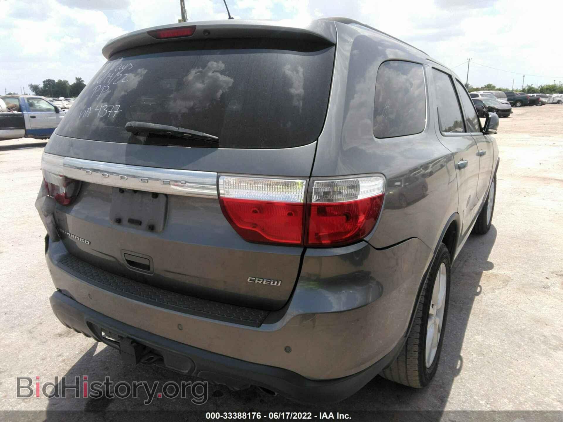2012 DODGE DURANGO - VIN: 1C4RDHDG9CC314377 - Photo 4