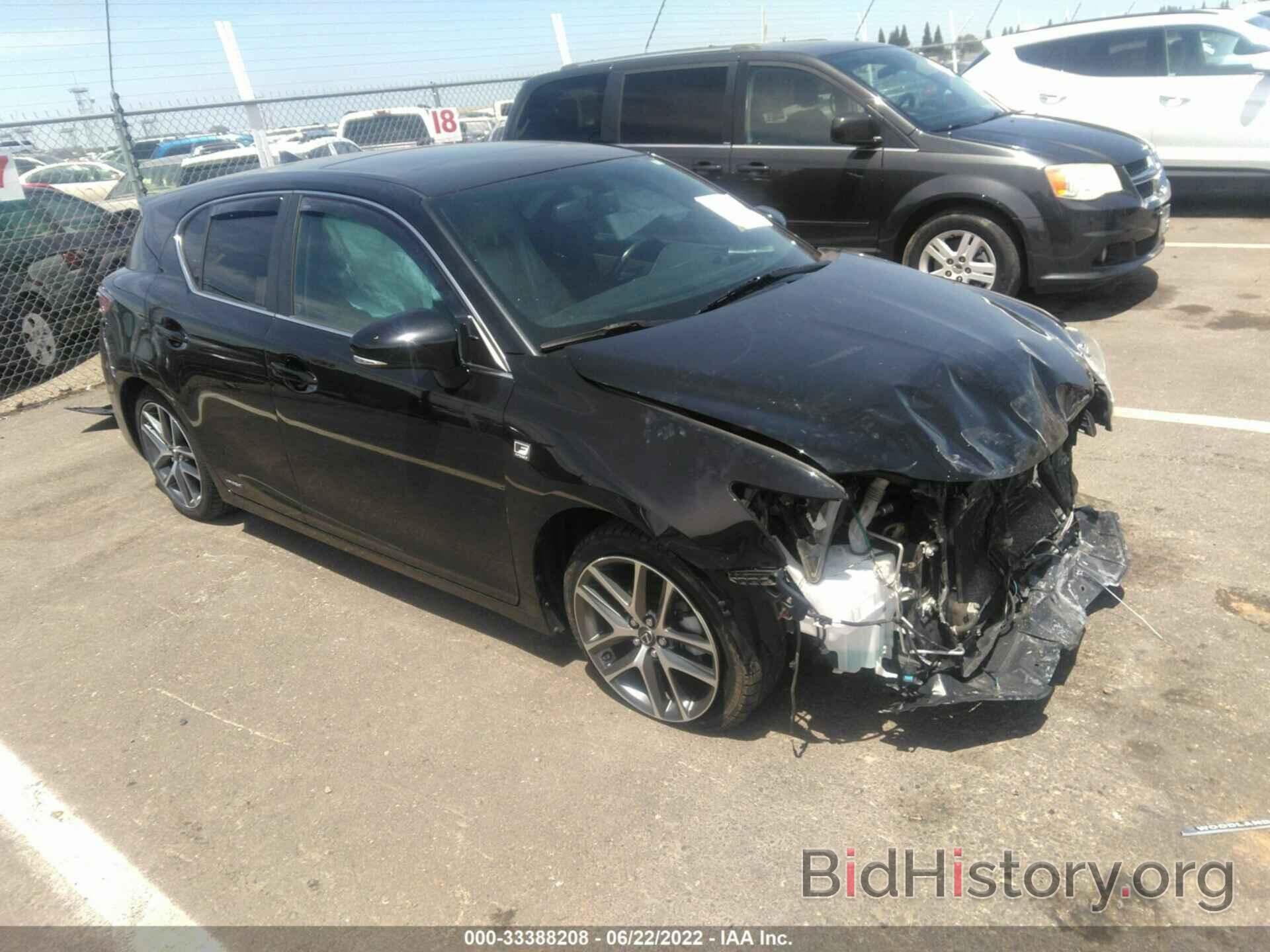 Photo JTHKD5BH2E2197891 - LEXUS CT 200H 2014