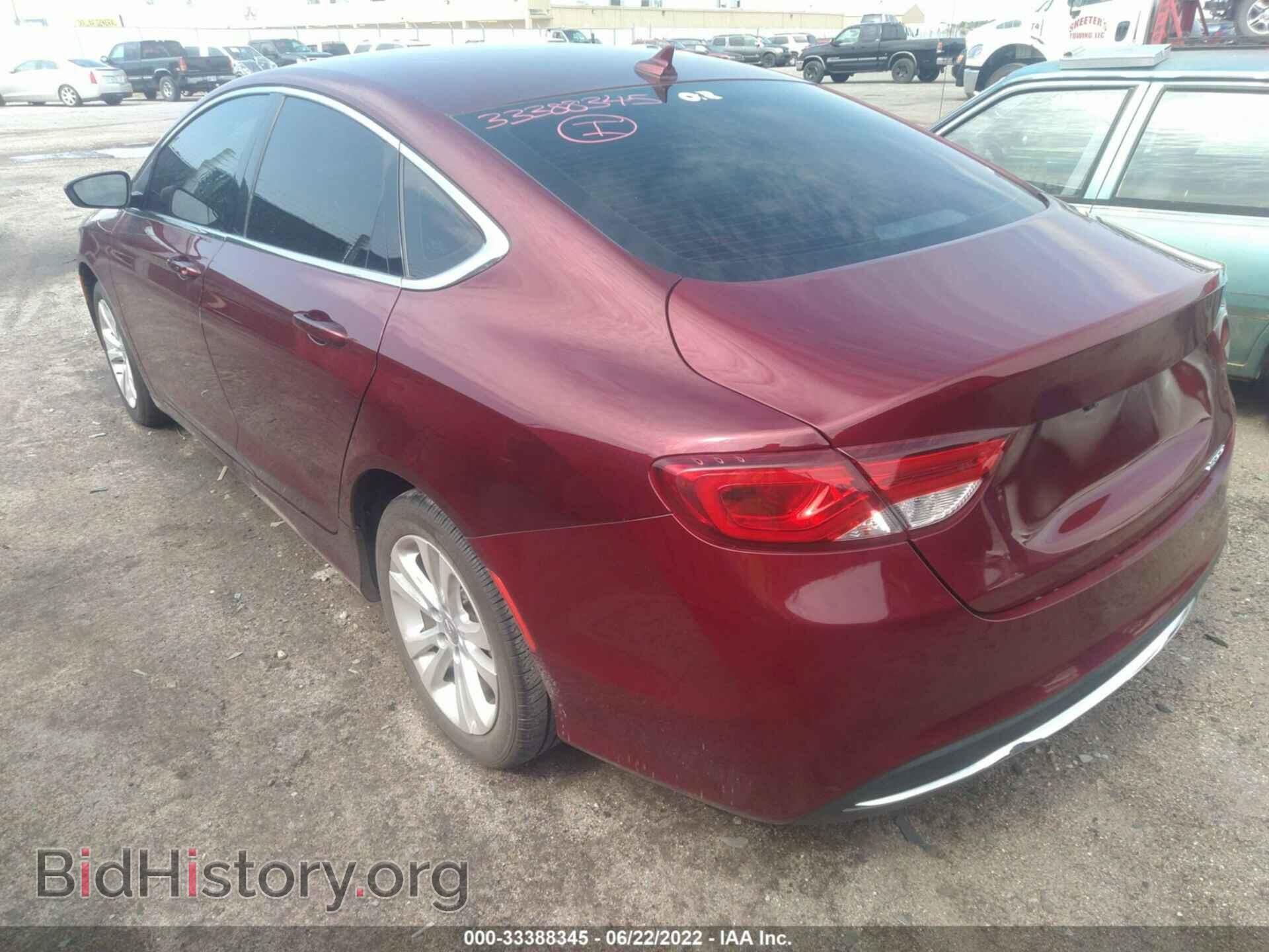 2016 CHRYSLER 200 - VIN: 1C3CCCAB5GN184892 - Фото 3