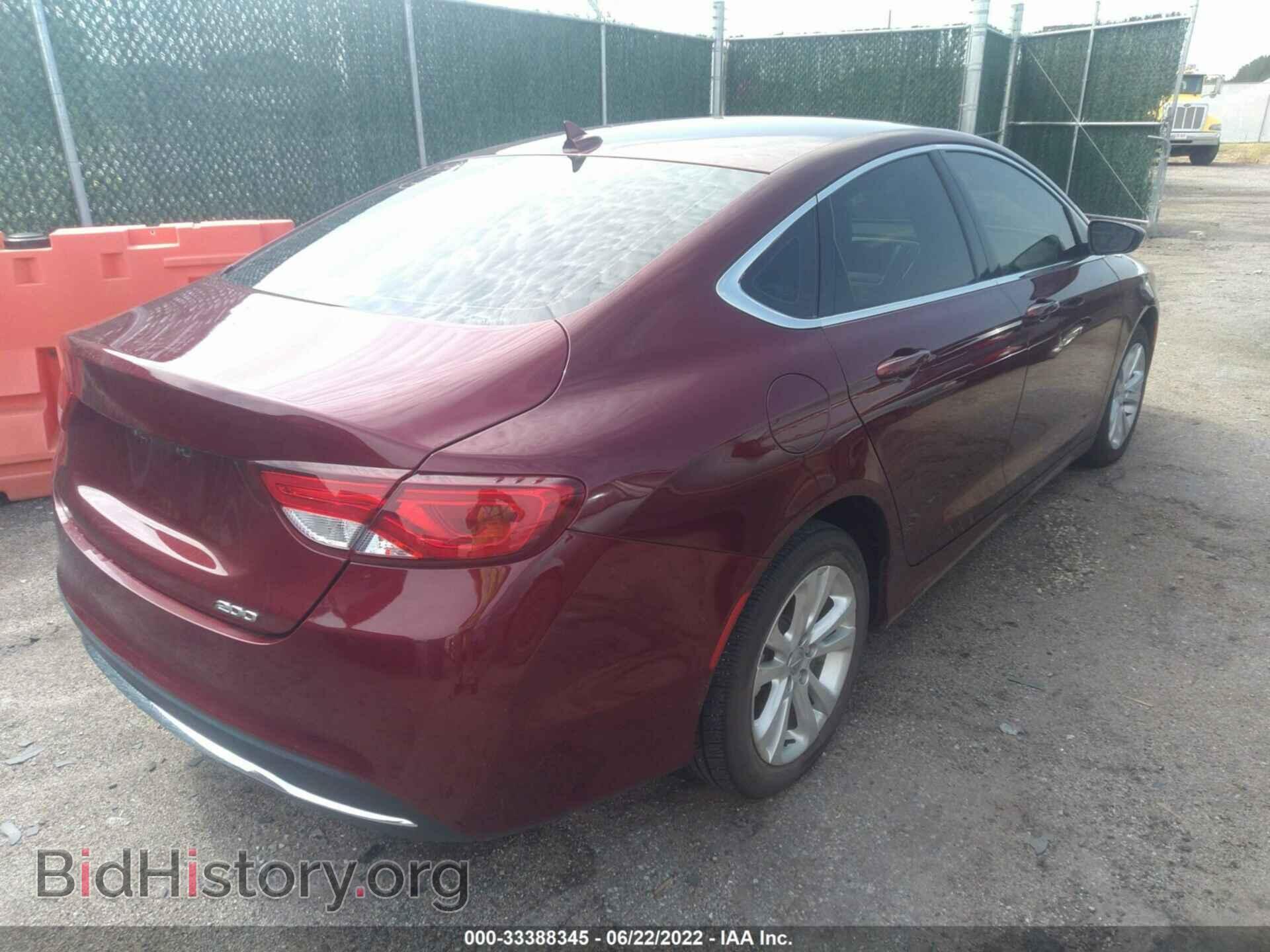 2016 CHRYSLER 200 - VIN: 1C3CCCAB5GN184892 - Фото 4