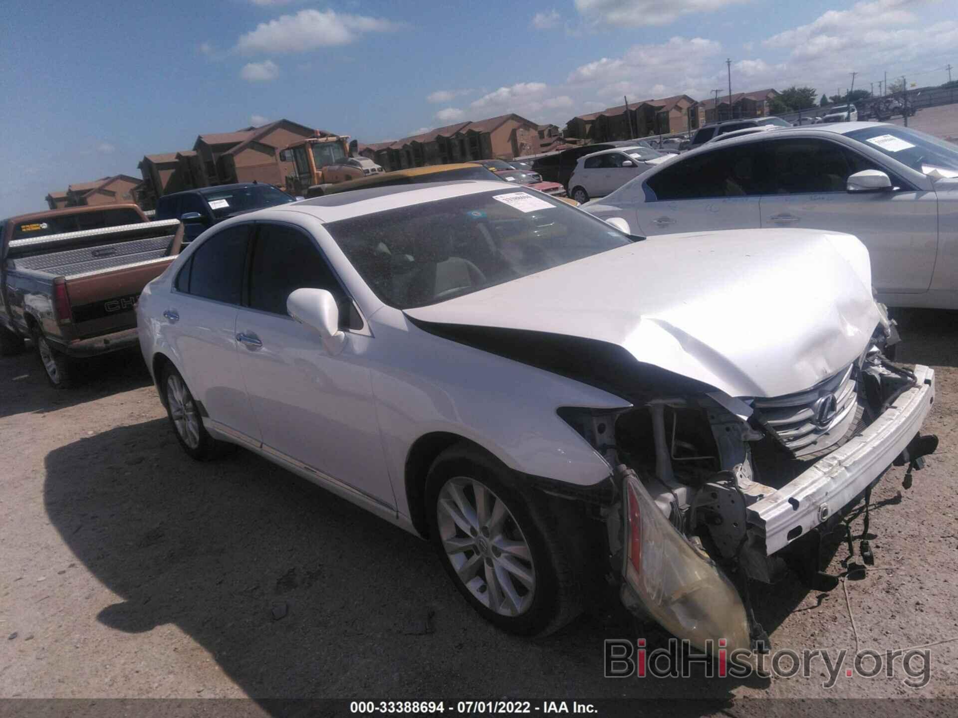 Photo JTHBK1EG8B2437586 - LEXUS ES 350 2011