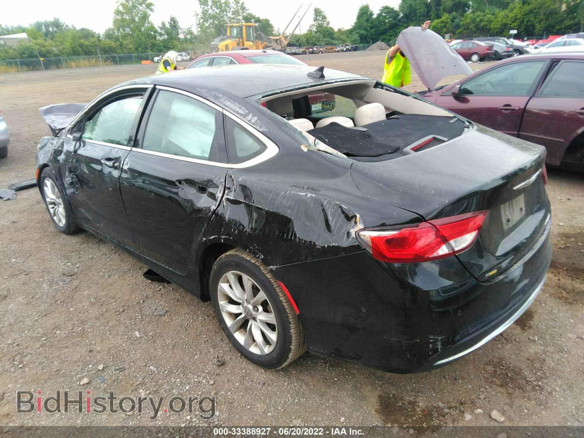 2015 CHRYSLER 200 - VIN: 1C3CCCCB9FN759250 - Фото 3