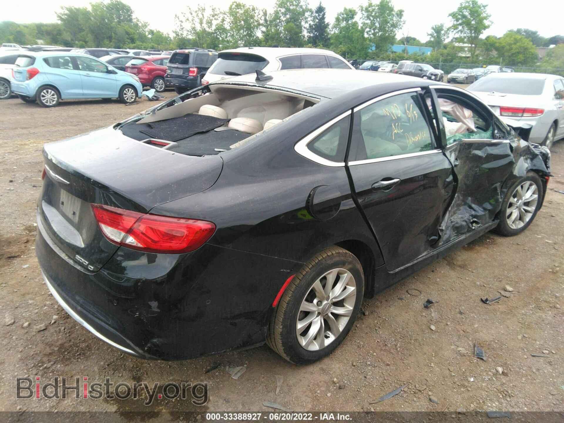 2015 CHRYSLER 200 - VIN: 1C3CCCCB9FN759250 - Фото 4
