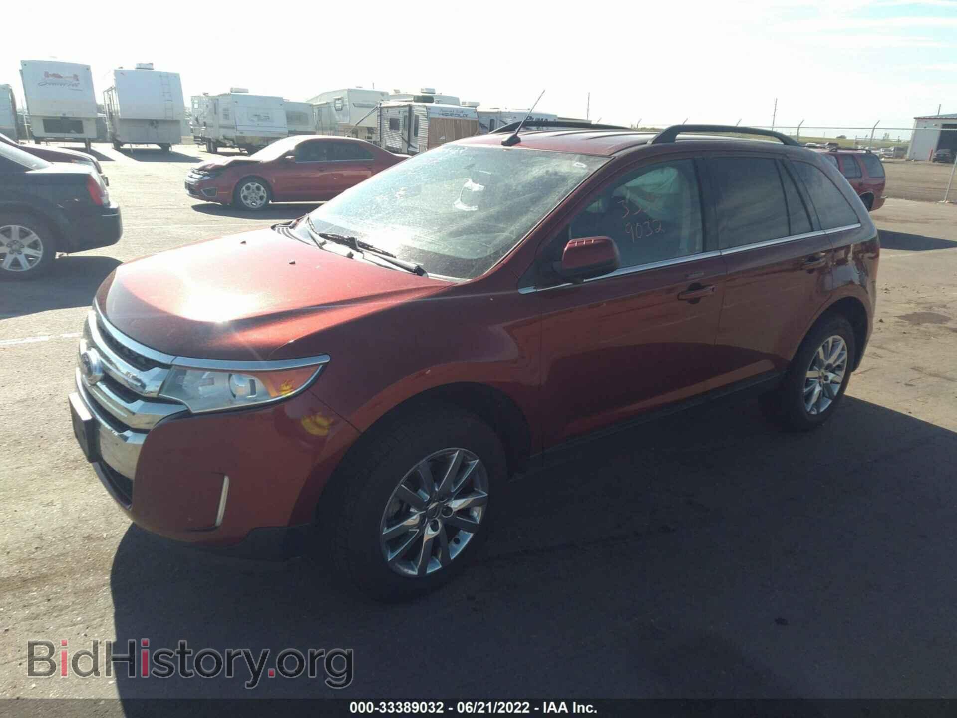 2014 FORD EDGE - VIN: 2FMDK4KC8EBA68851 - Photo 2