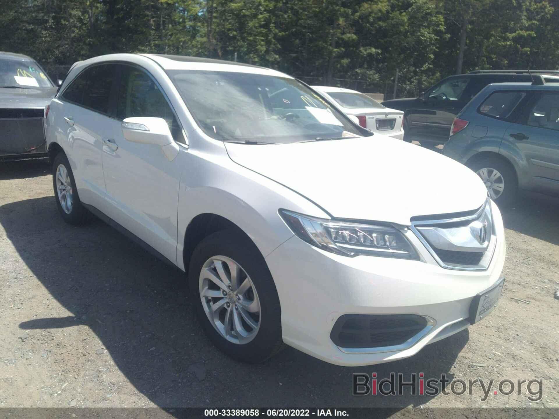 Фотография 5J8TB4H58GL020585 - ACURA RDX 2016