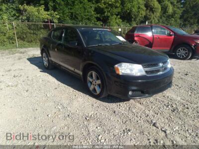 2011 Dodge AVENGER LUX, black — VIN 1B3BD2FB2BN573278, IAAI